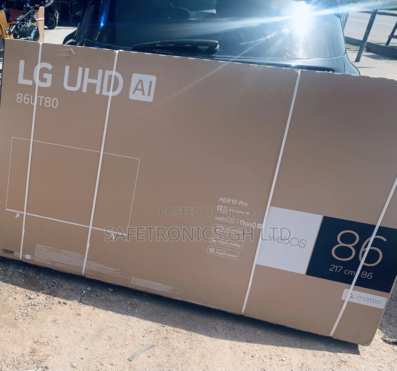 Ultra Sleek Smart Uhd Ut810 86 Inch Led Lg Android Tv