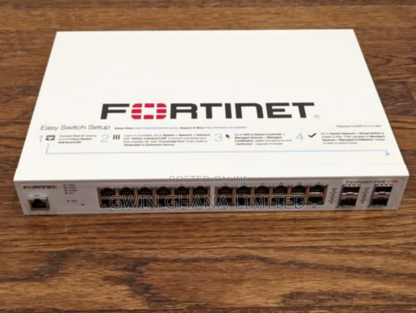Fortinet Fortiswitch 224e 24-Port Gigabit Managed Layer 3switch +4sfp