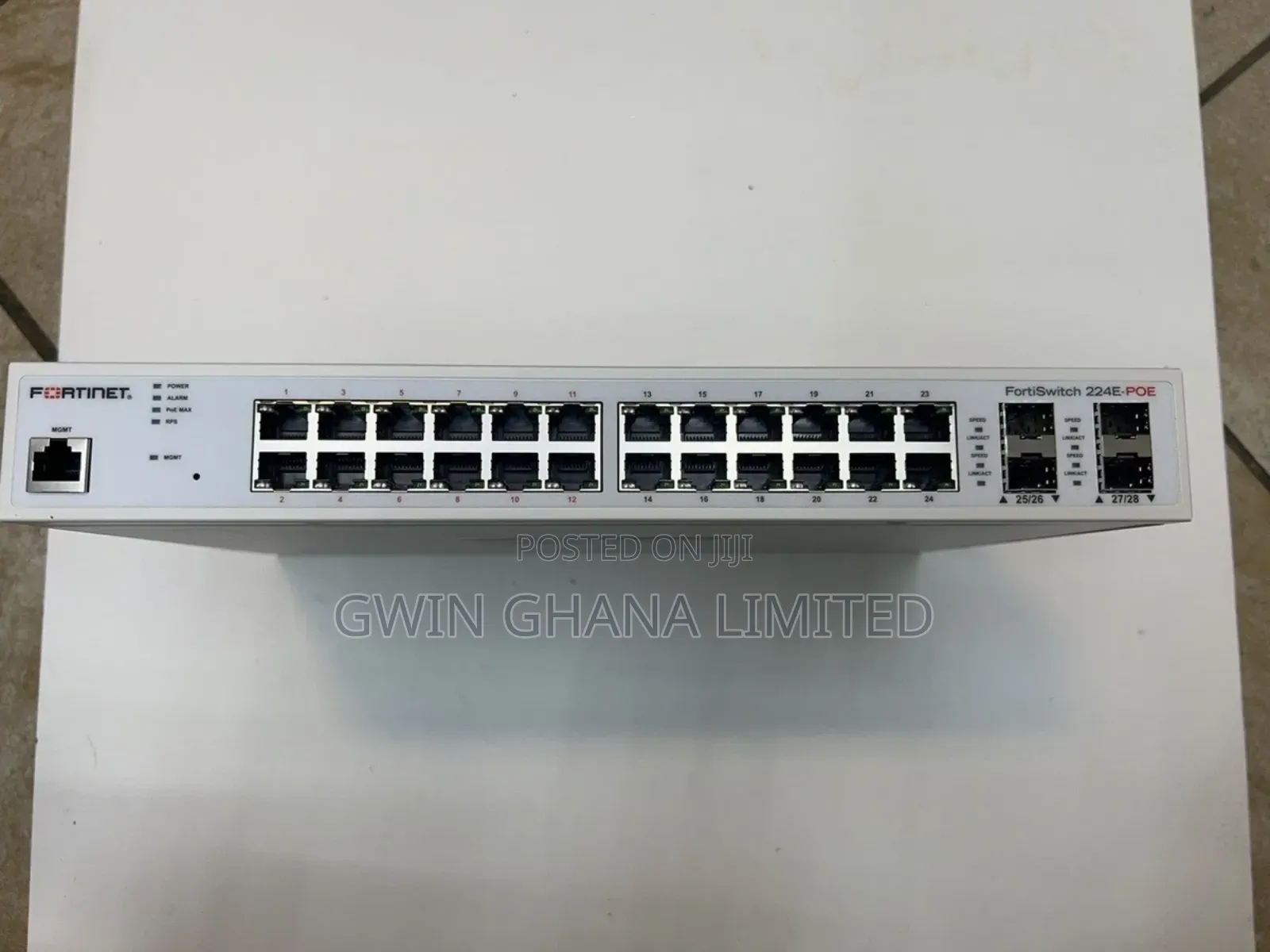 Fortinet Fortiswitch 224e 24-Port Gigabit Managed Layer 3switch +4sfp