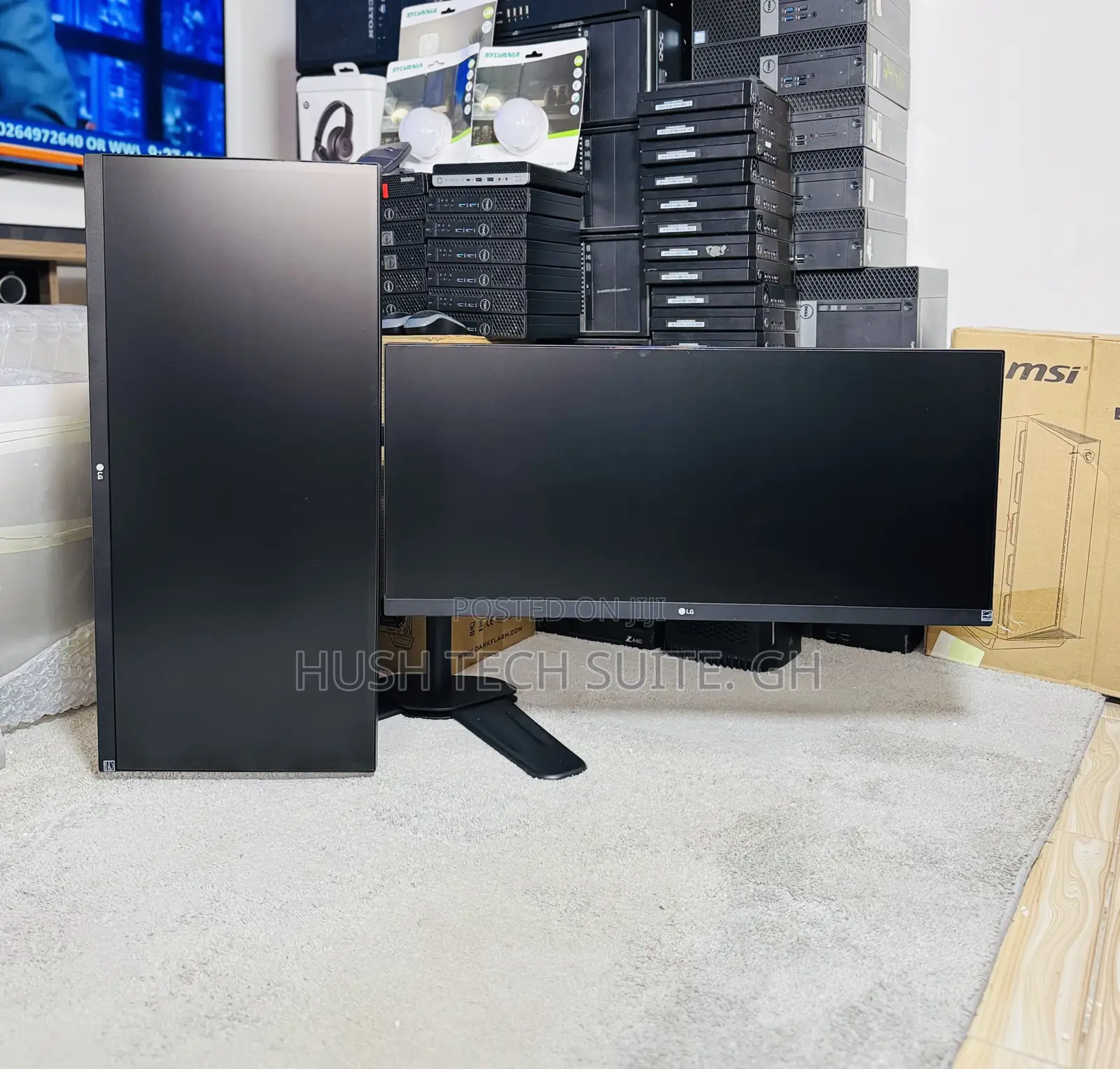 Lg Dual 29” Ips Display Ultra Wide Frameless Monitor