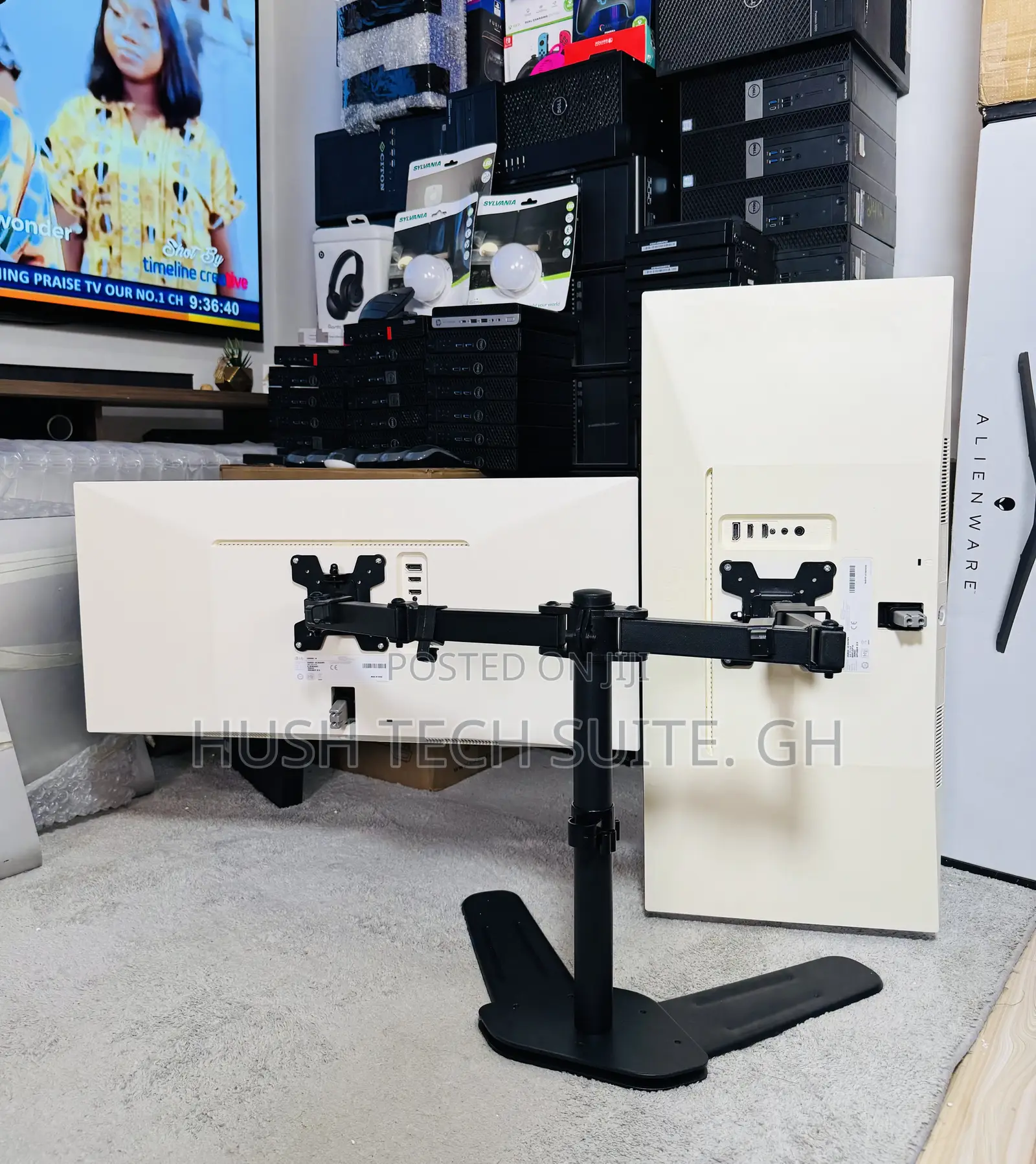 Lg Dual 29” Ips Display Ultra Wide Frameless Monitor