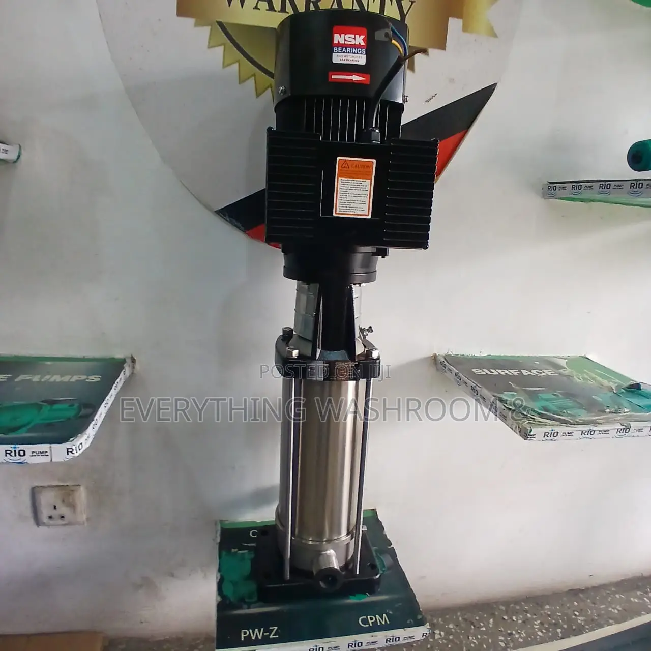 3hp Vertical Multistage Centrifugal Pump