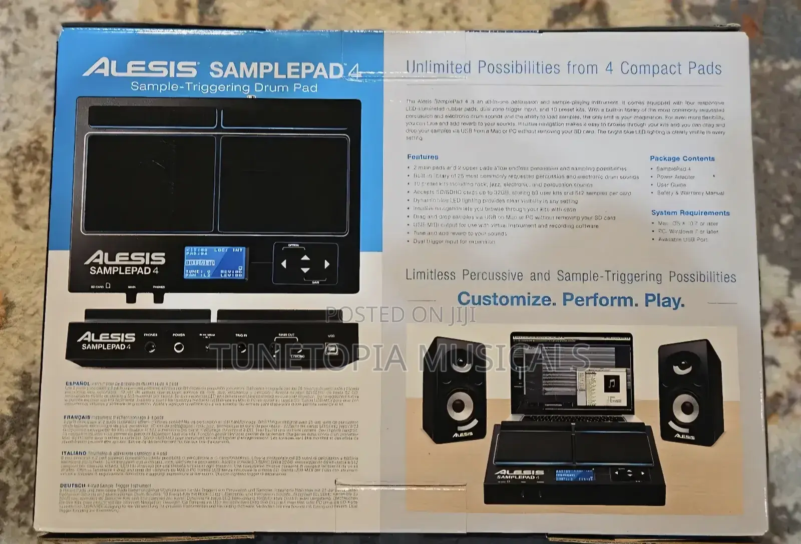 Alesis Samplepad 4 Compact Percussion Pad