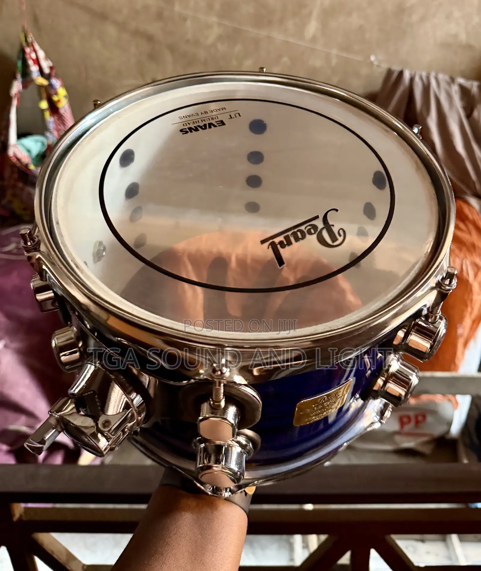 Pearl Mapel Custom 5pcs Drum Set [3 Cymbals]