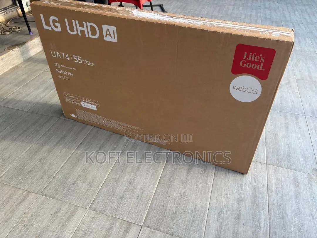 Lg Uhd Ai 55” Tv Smart Entertainment