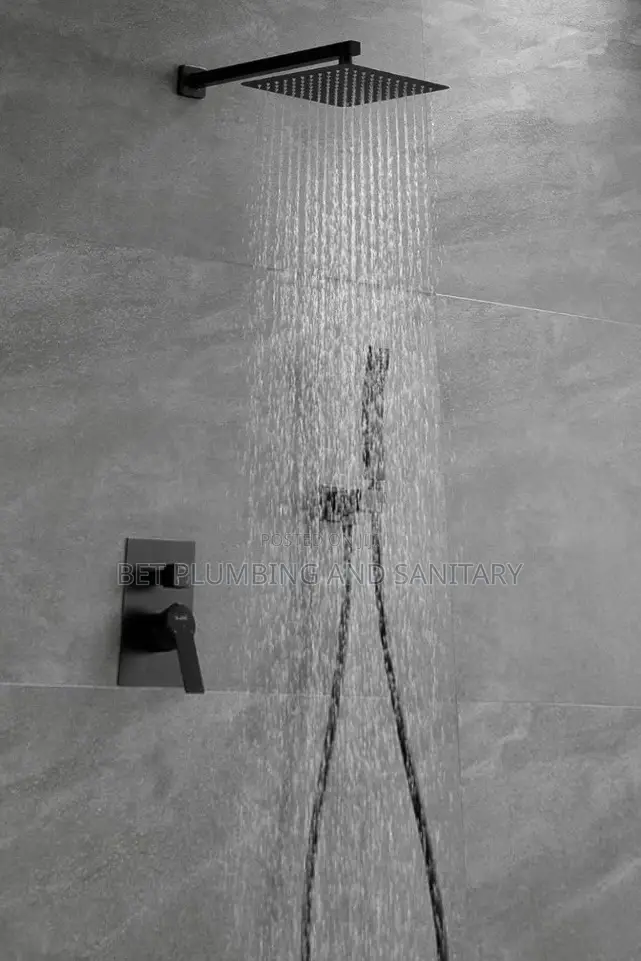 Chrome Concealed Shower Set