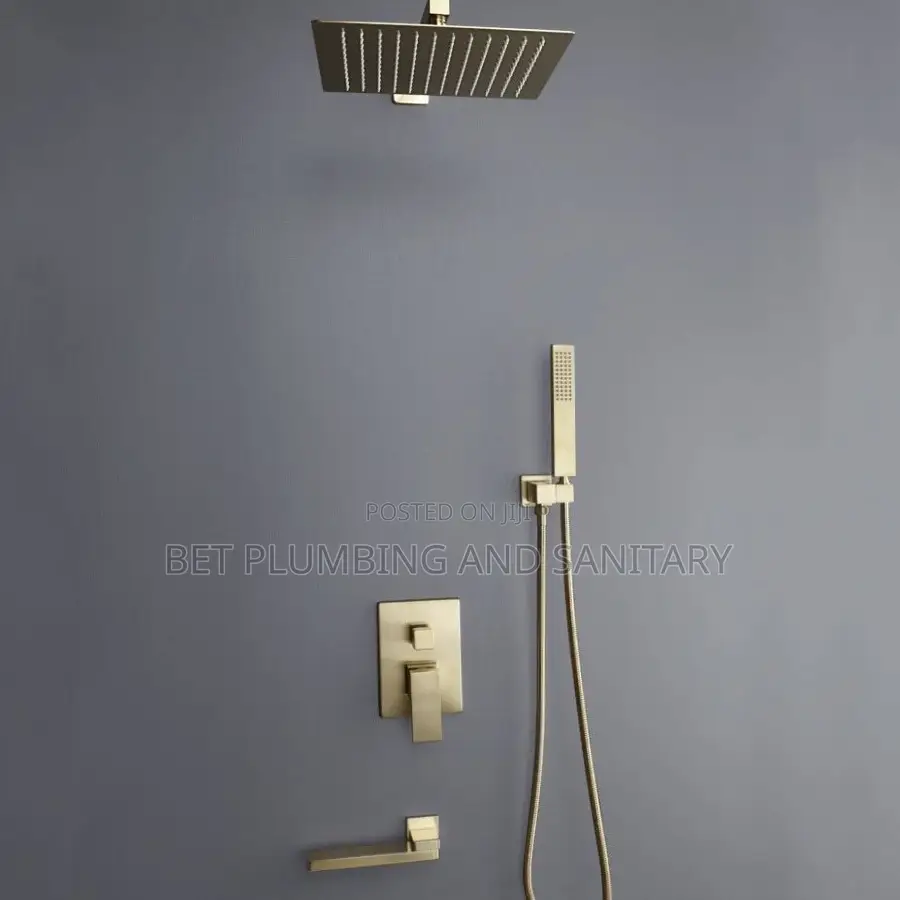 Chrome Concealed Shower Set