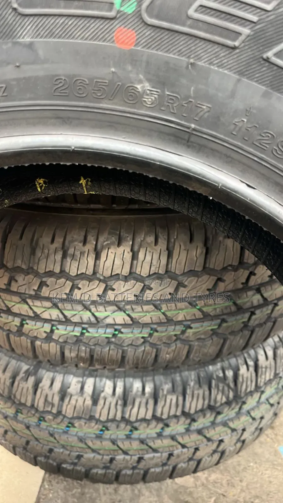 265/65r17 Bridgestone Tyres All Terrain + Free Delivery