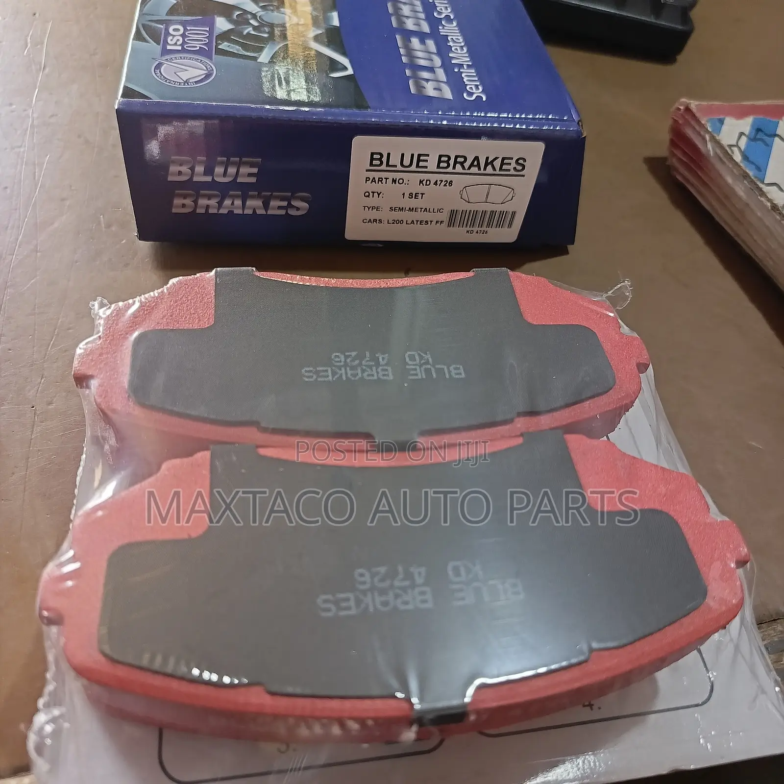 Blue Brakes Kd 4726 Brakepad Front