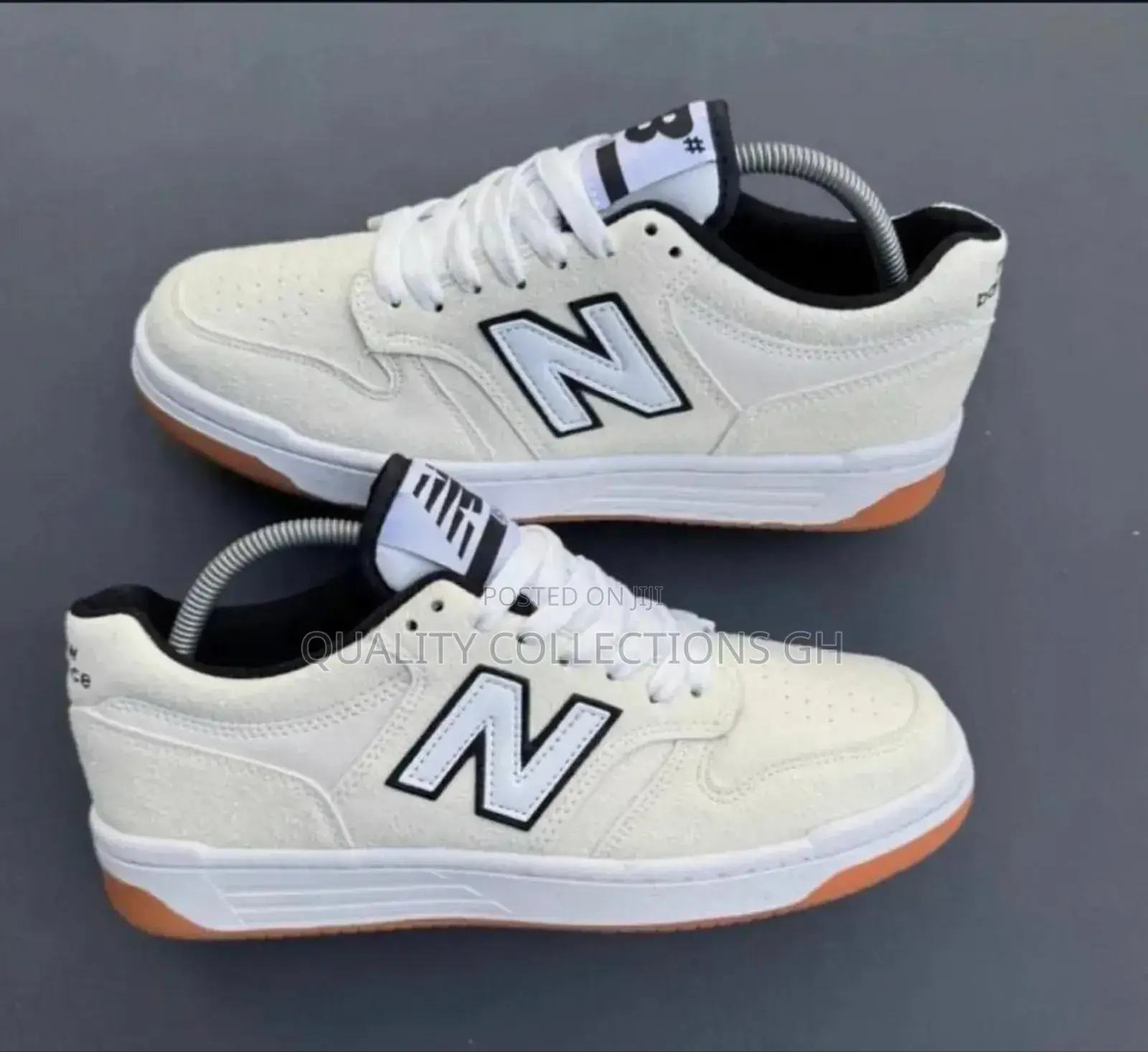 New Balance Numeric 480 Cream White