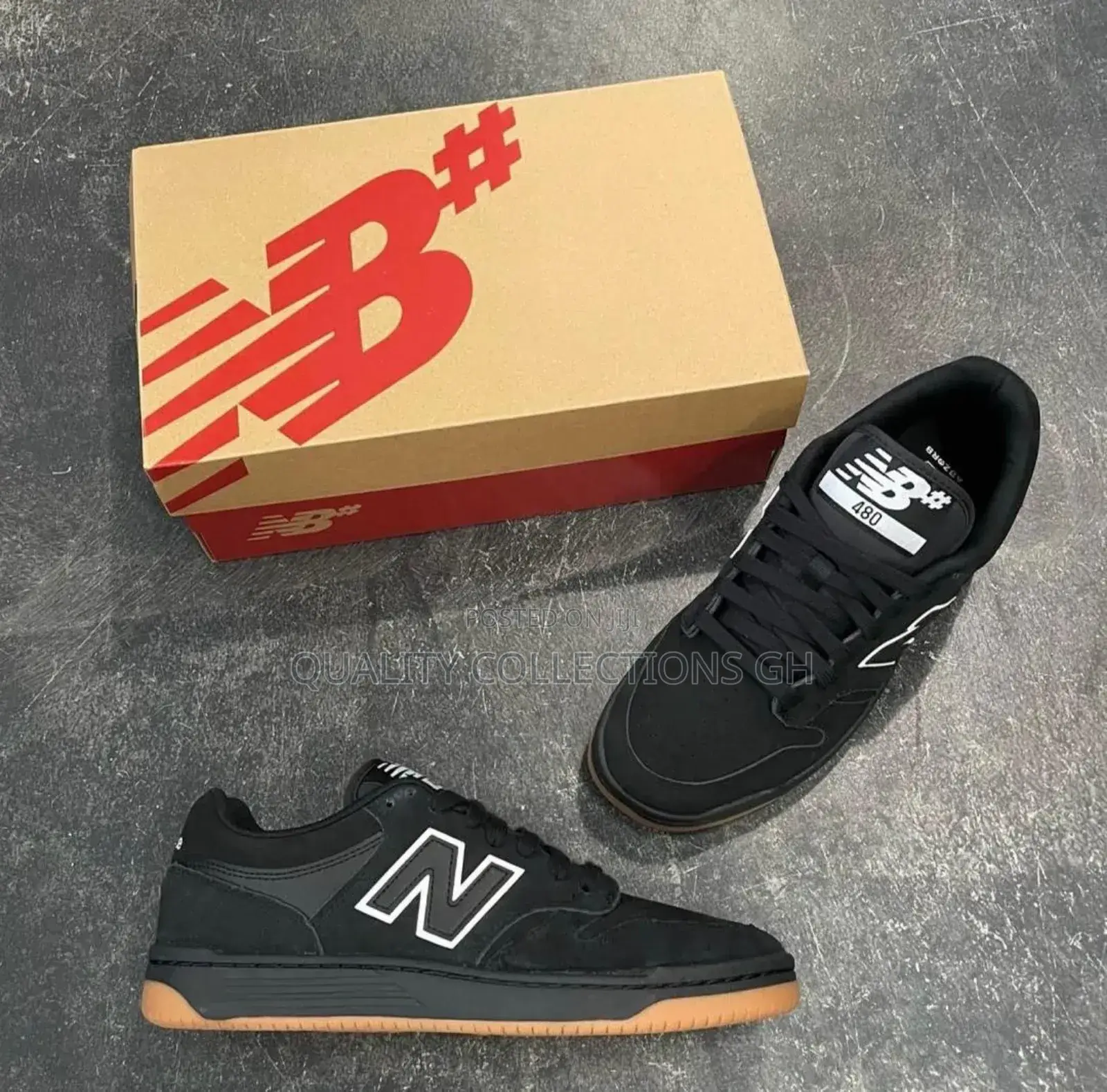 New Balance Numeric Black