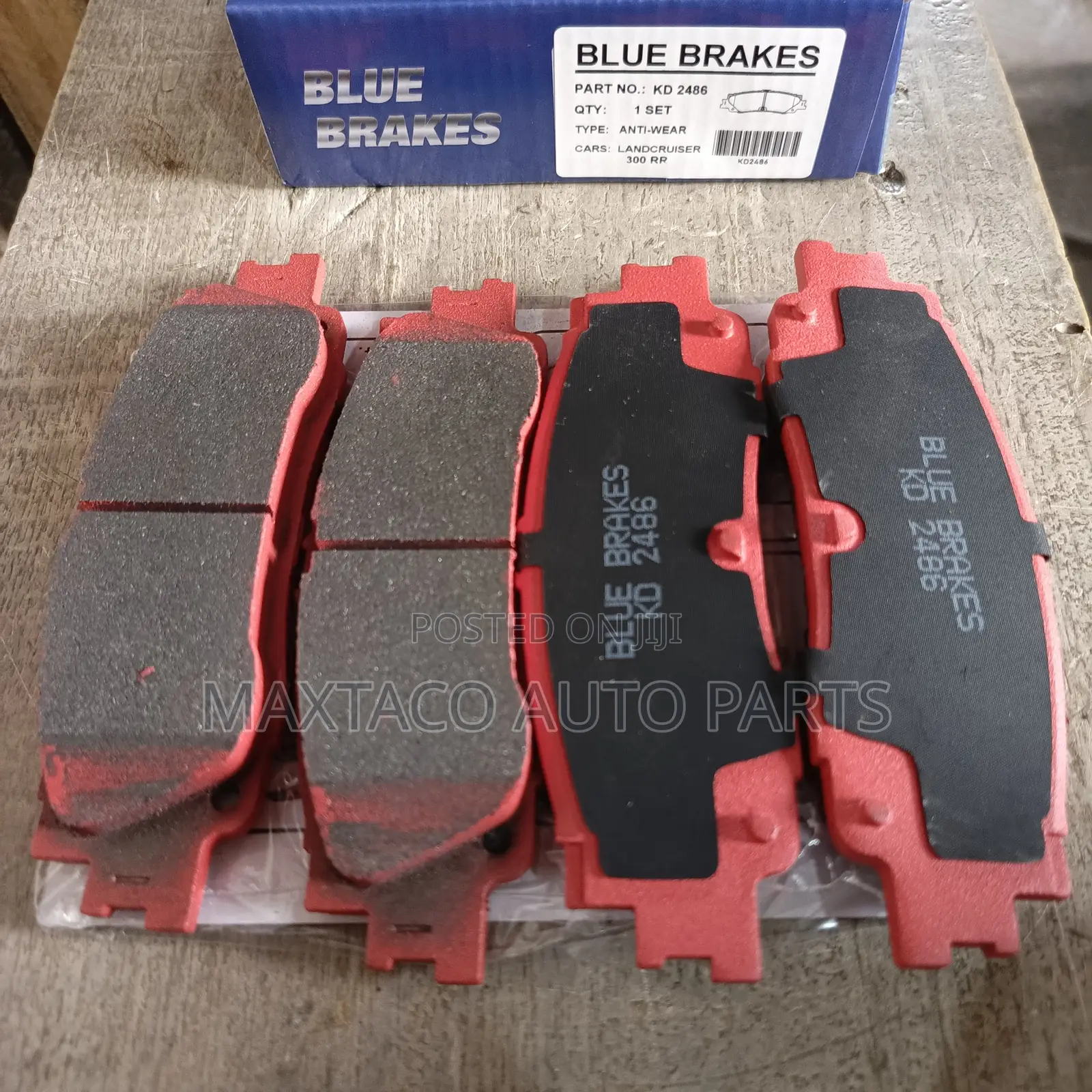 Blue Brakes Kd 2486 Brake Pad