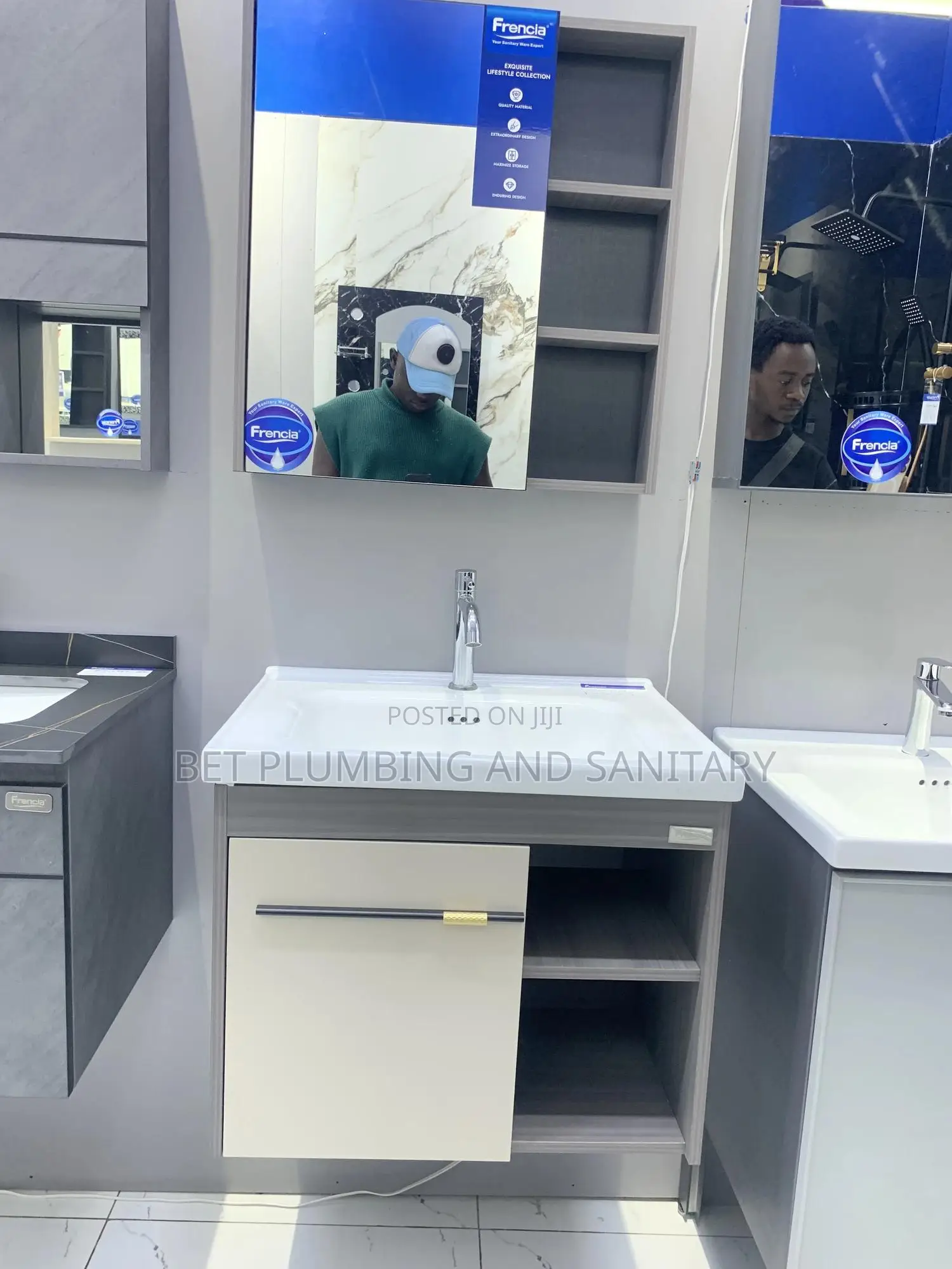 Imported Frencia Cabinet Basin_60cm Wash Hand Cabinet Basin