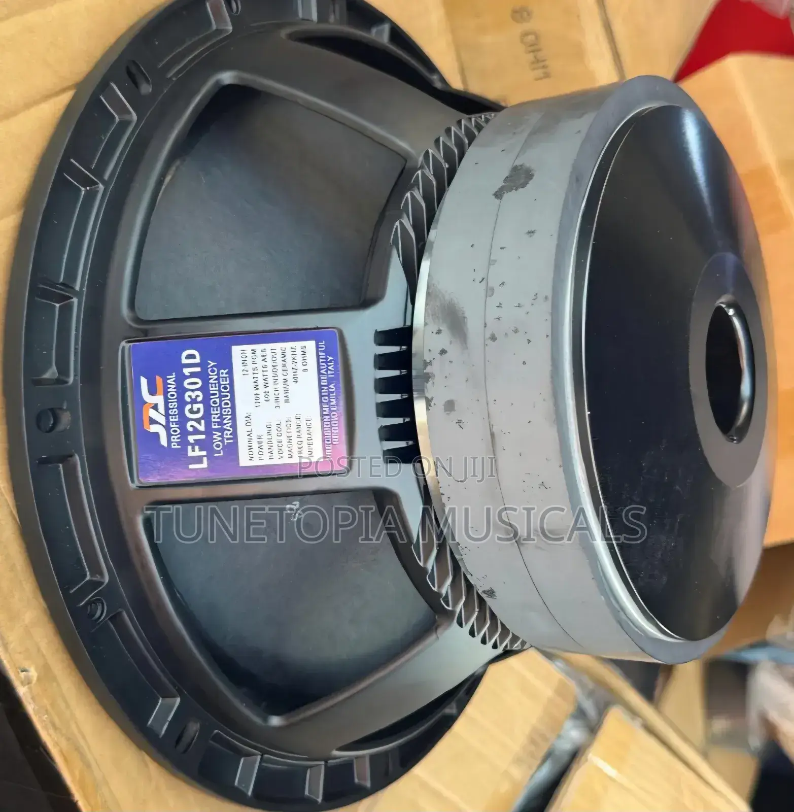 Jac Professional Lf12g301d 12-inch Double Magnet Naked Speaker (1pair)