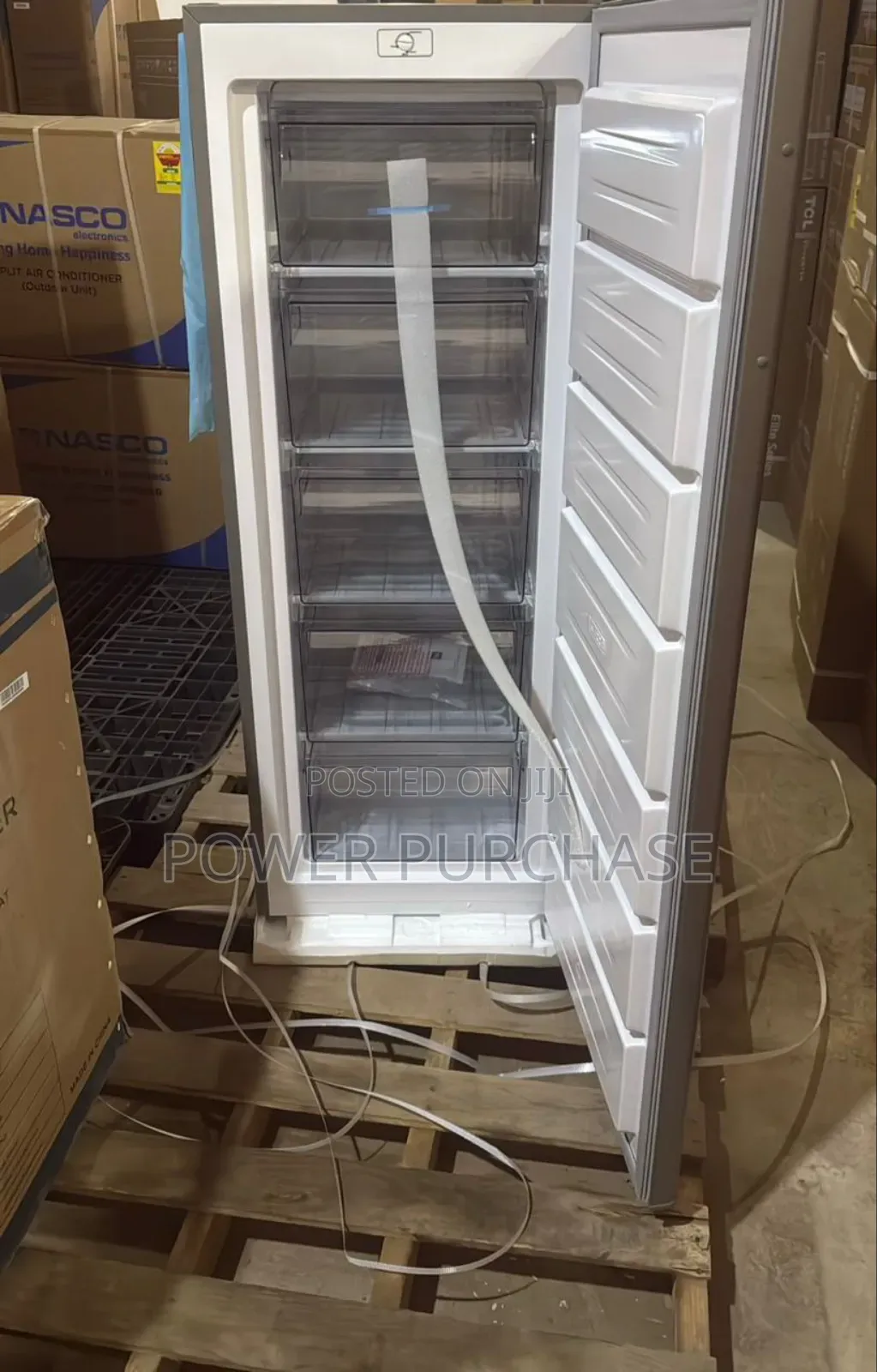 TCL Standing Freezer 170litres
