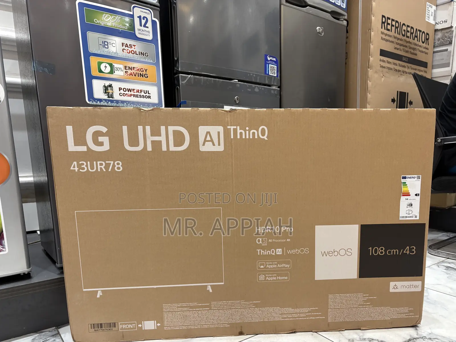 Shop Original Lg 43ur7800 43 Inch Uhd Smart Television(2024) 