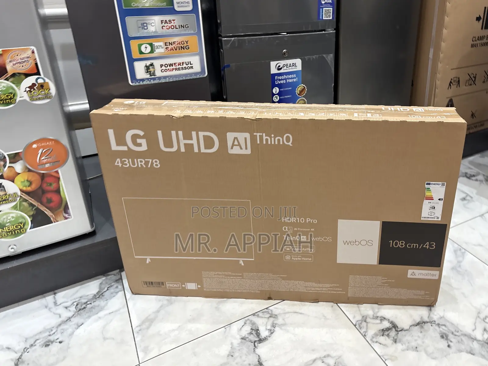 Shop Original Lg 43ur7800 43 Inch Uhd Smart Television(Black) 