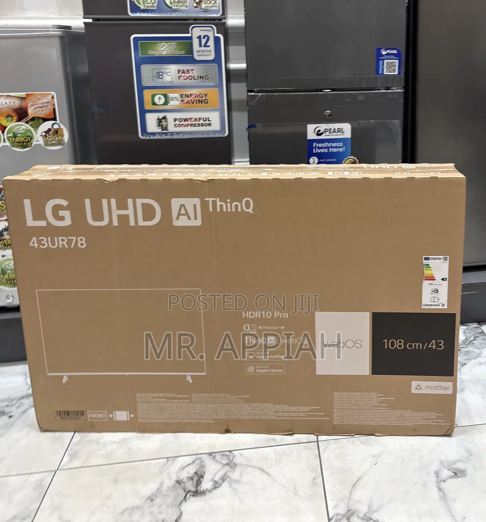 Shop Authentic Lg 43 Inch Uhd Smart Television(43ur7800) 