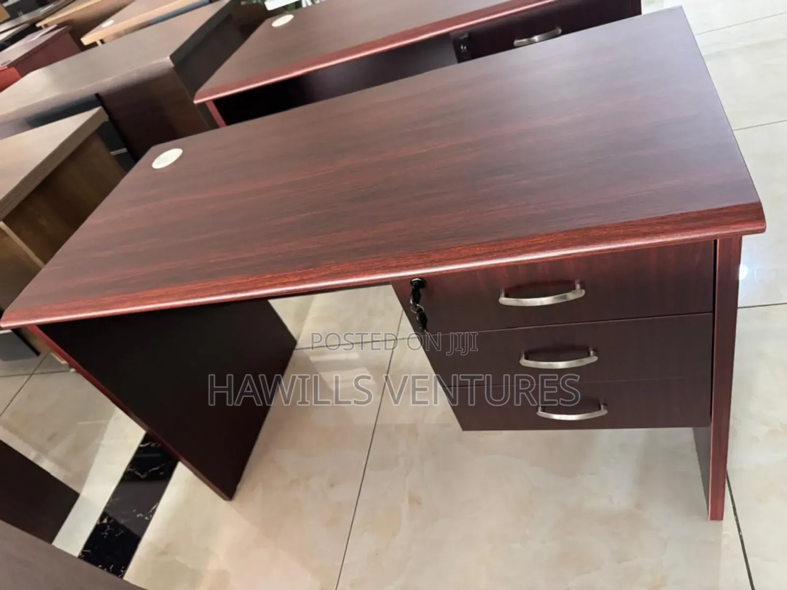 Three Drawer Desk