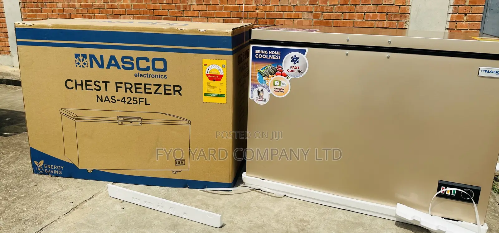 Durable Reliable Nasco 318ltrs Sleek Deign Freezer