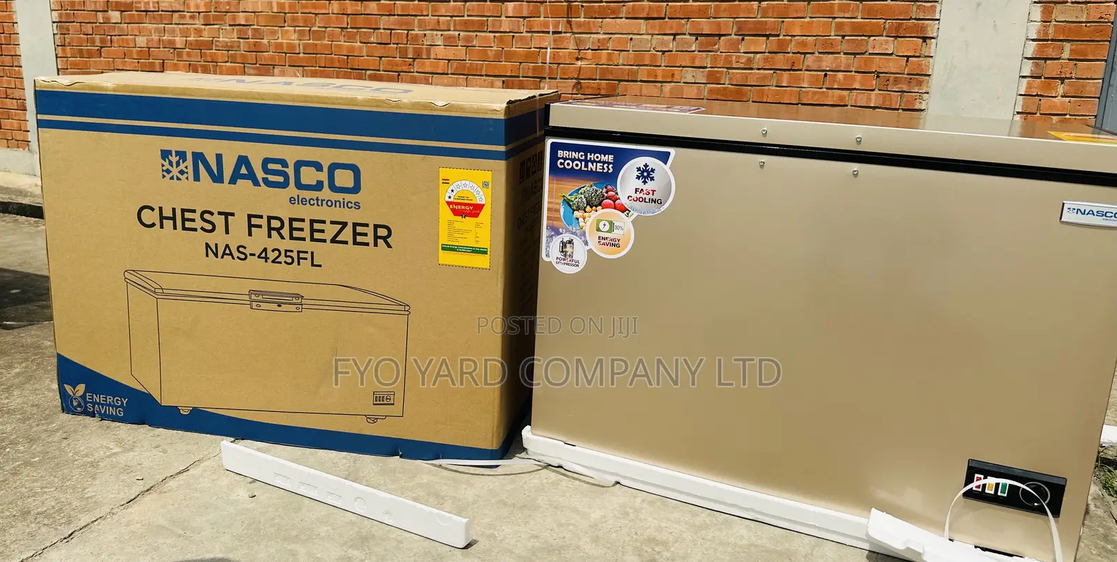 Reliable Freezing Nasco (Nas 425 Fl-G) 318 Liters Freezer