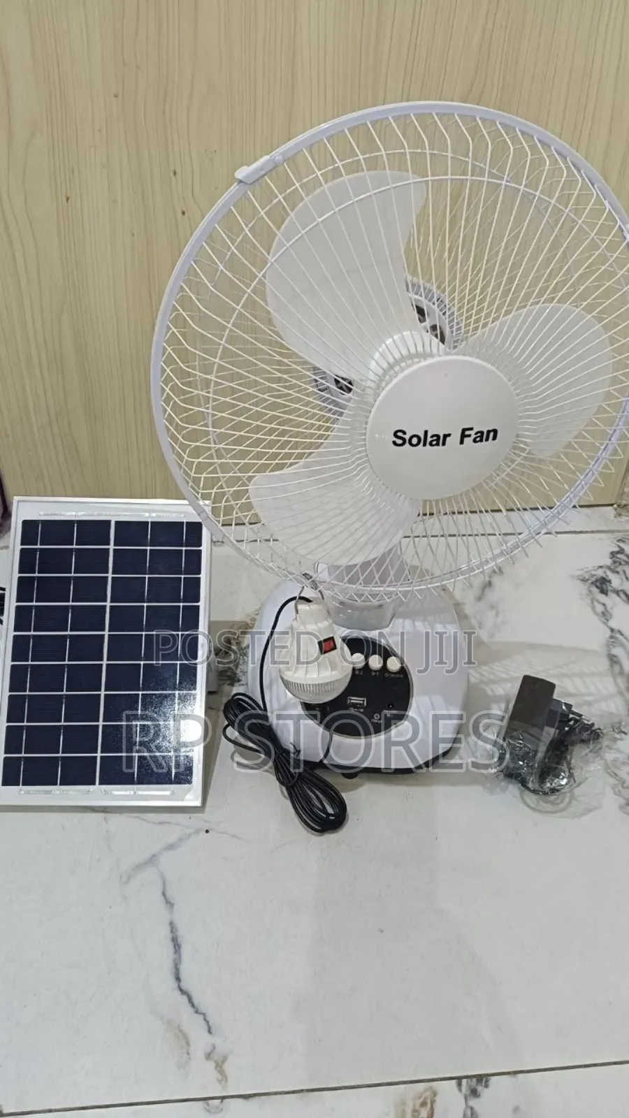 Ecoolmax Solar Fan /With Solar Panel
