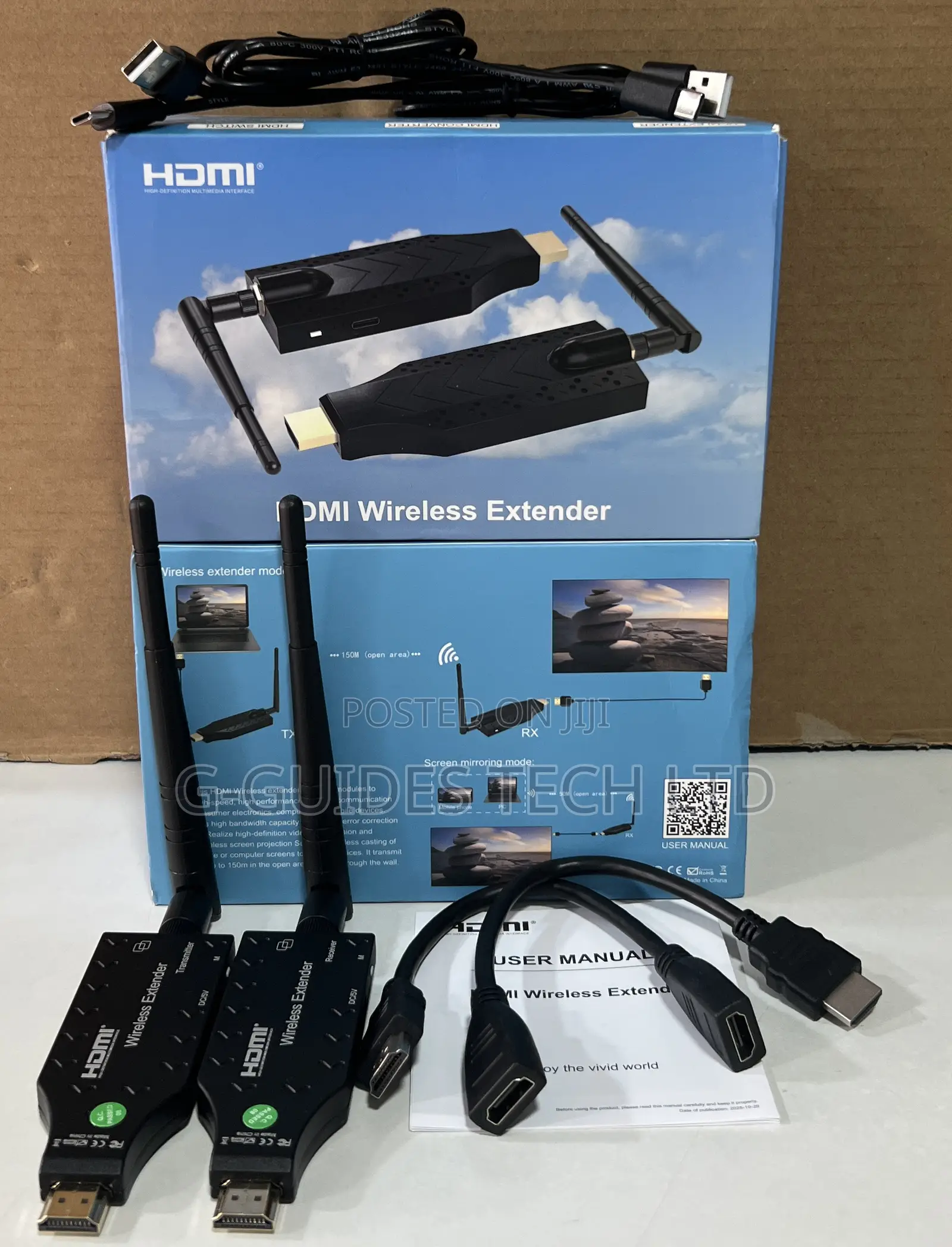150m Hdmi Wireless Extender Transmitter and Receiver