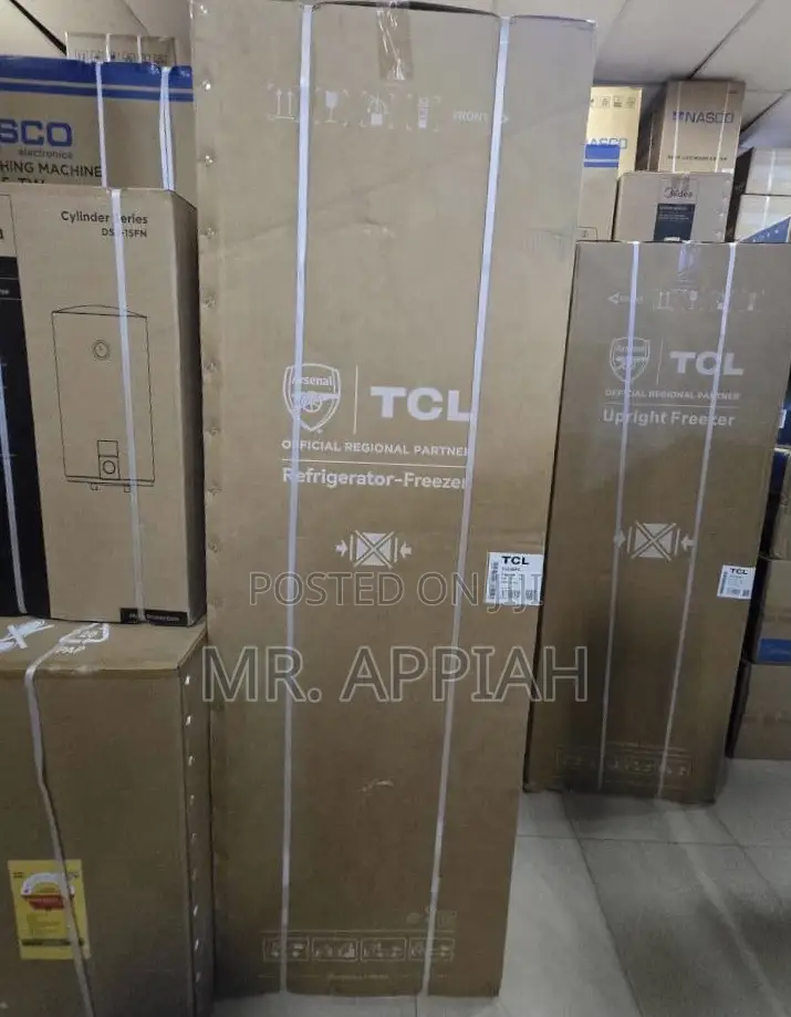 Energy Saving TCL F208sds 168liters Upright Standing Freezer 