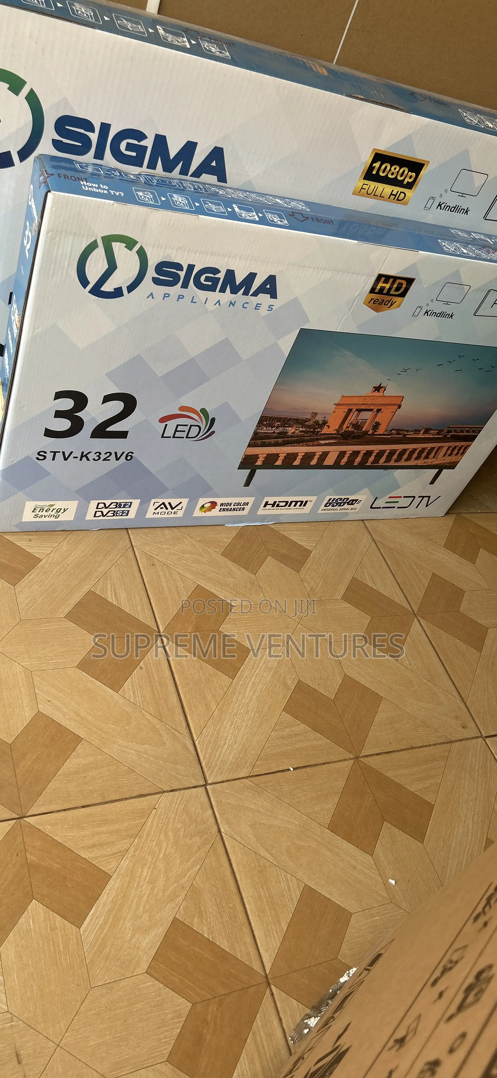 Sigma 32′′ FHD Satellite Tv With Icast Sig-K32v6