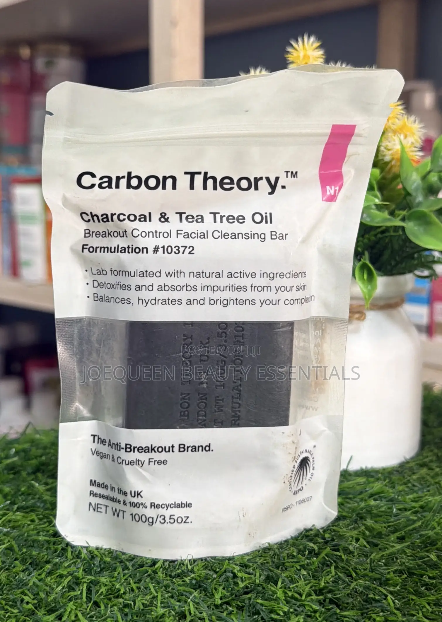 Carbon Theory Facial Cleansing Bar