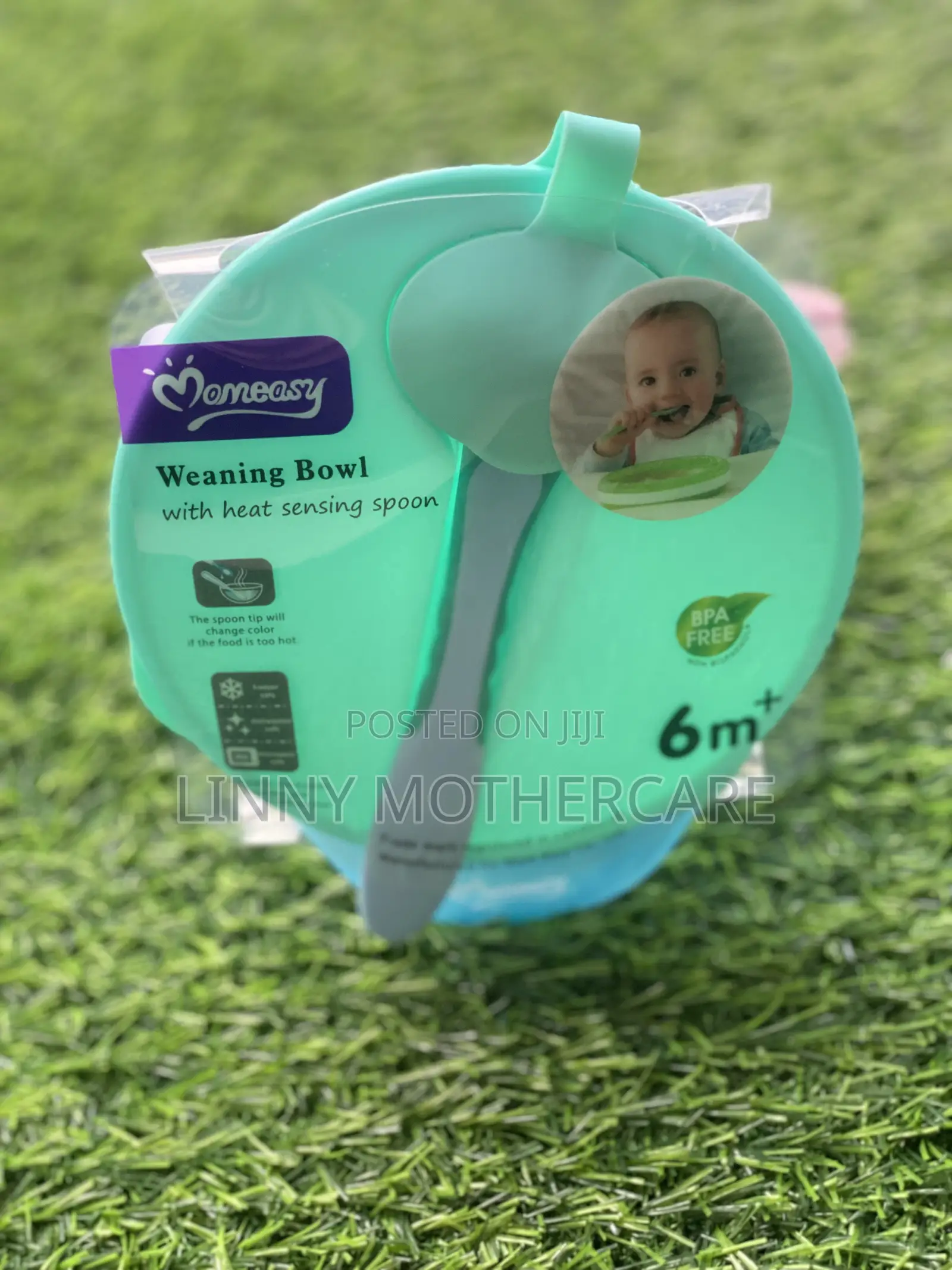 Baby Weaning Bowl With Temp. Sensing Spoon