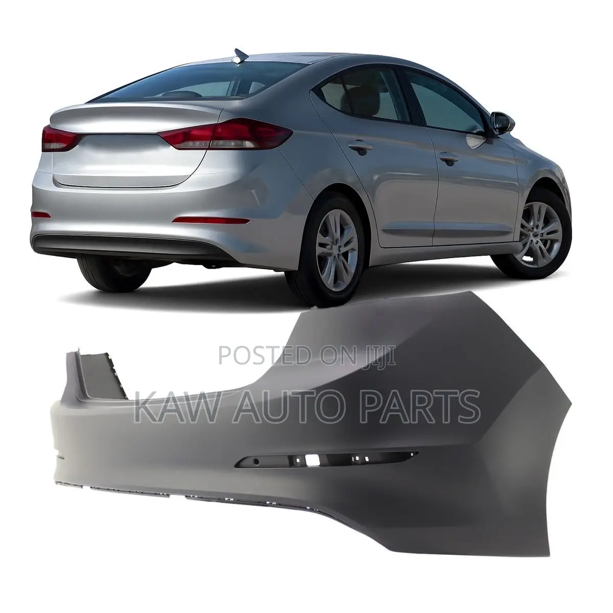 2017,2018,2019  Rear Bumper For Hyundai Elantra
