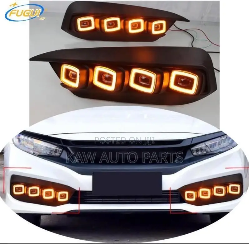 2016,2017,2018,2019,2020,2021 Led Foglight For Honda Civic