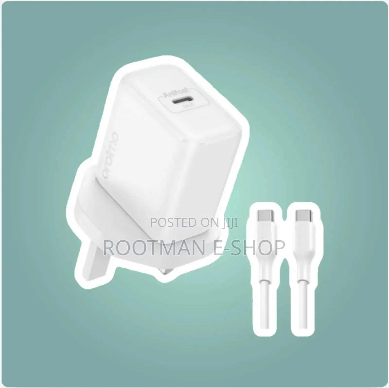Oraimo Powergan 351 35w Gan Ultra Fast Charger Kit