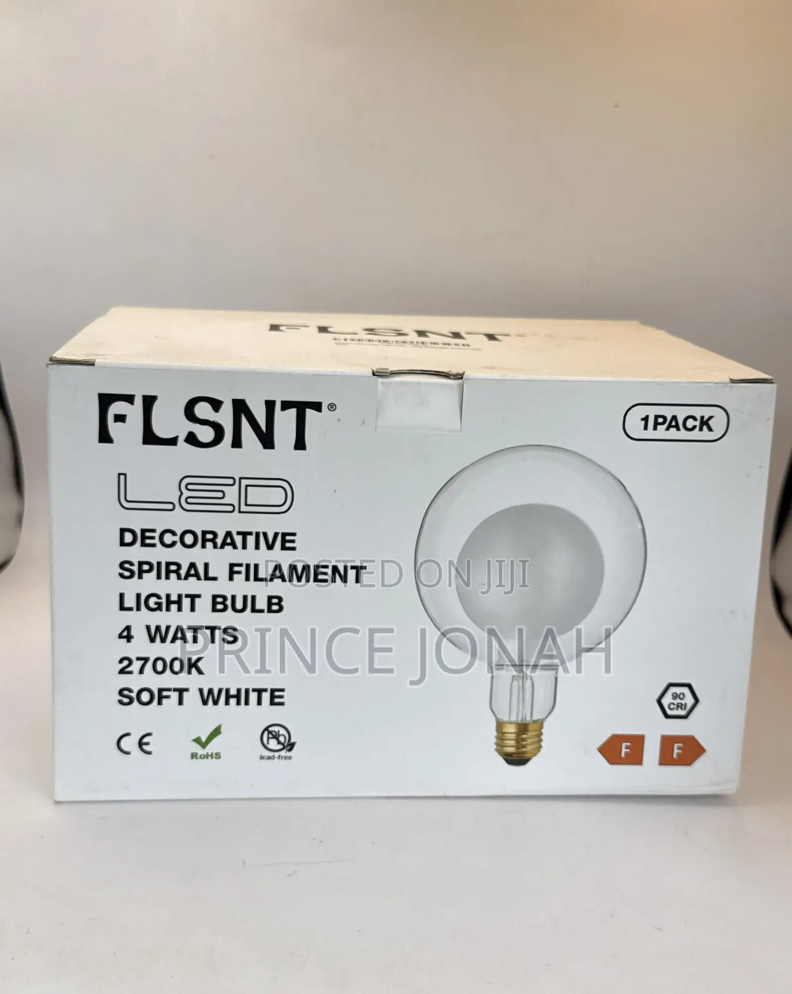 FLSNT G125 Decorative Globe Led Edison Bulbs