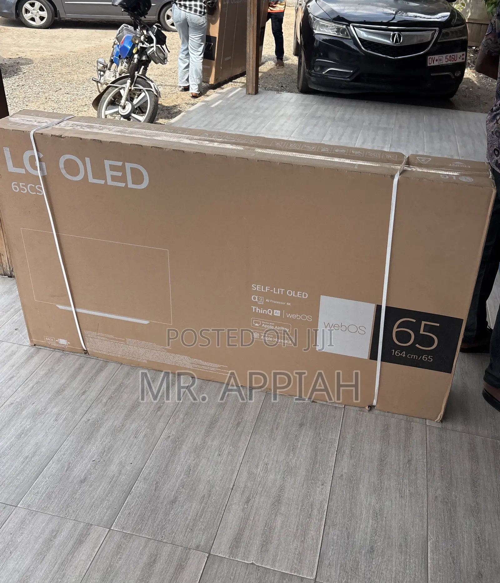 Original Lg Oled 65 C5 Smart Screen Television(Black) 