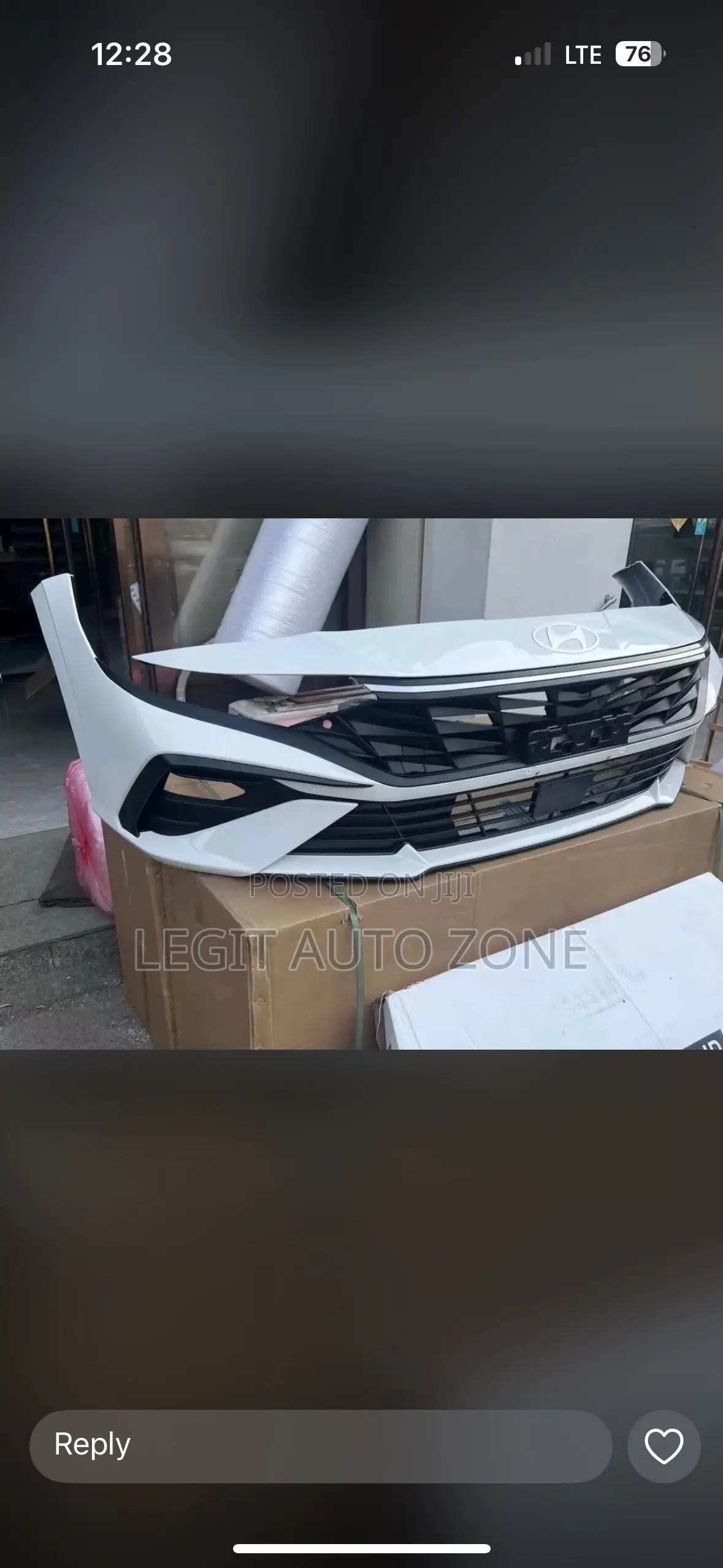 Hyundai Elantra 2024,2025, Front Bumper Complete
