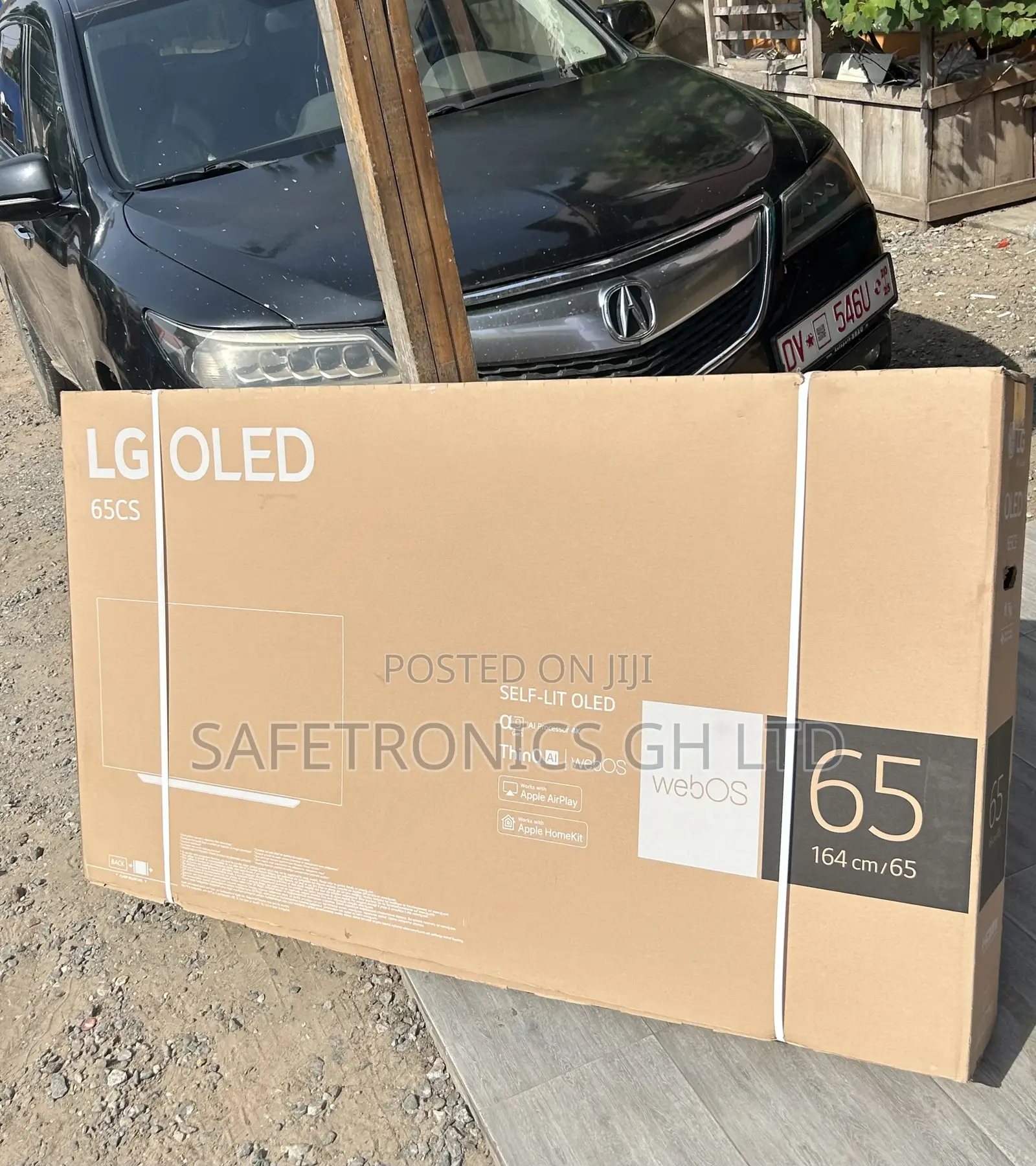 Just Order Lg Oled Smart Black Frameless 65 Inch 65g2 Tv
