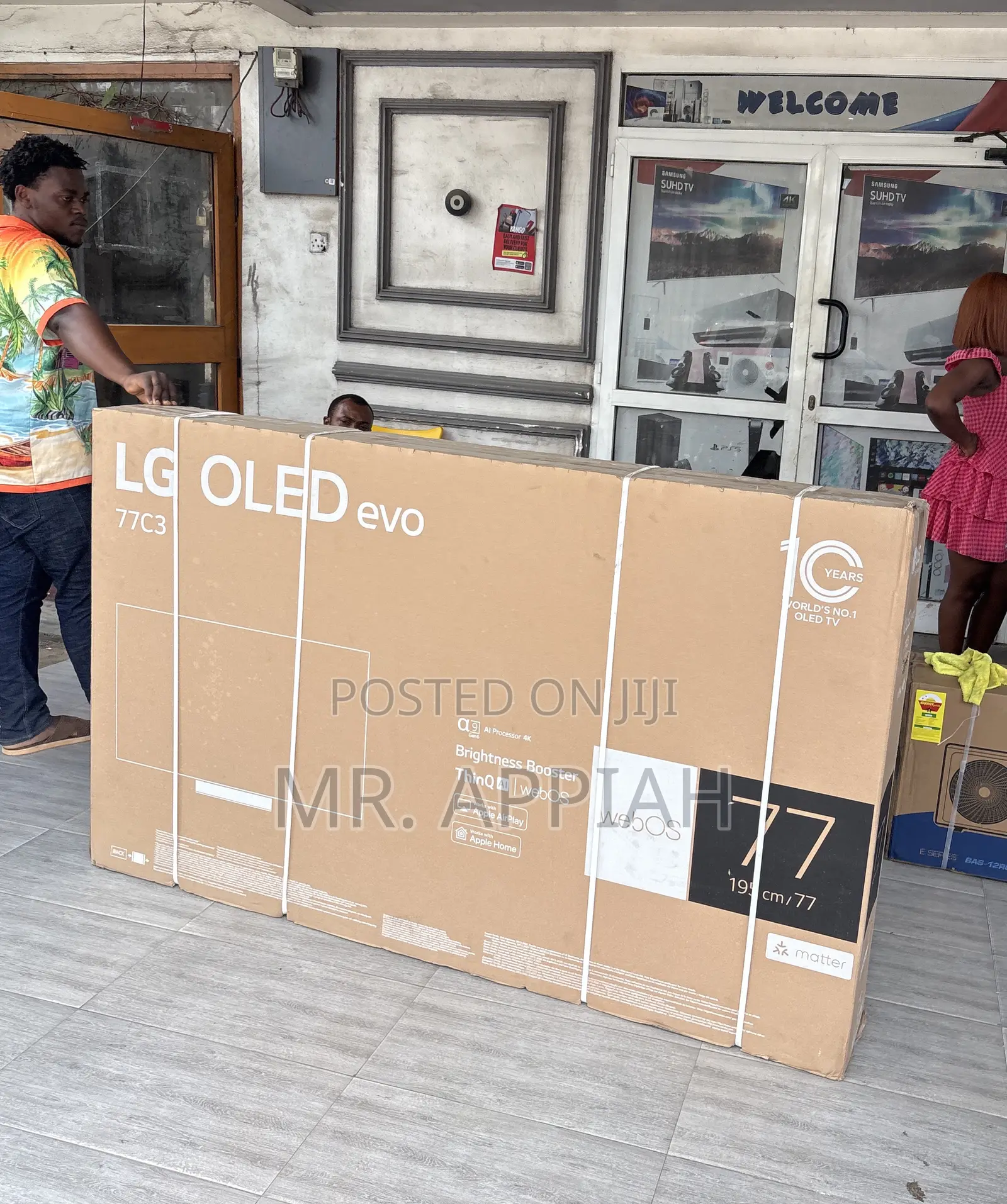 Fresh in Box Lg Oled77 G2 77” Evo Ultra Hd Smart Tv 