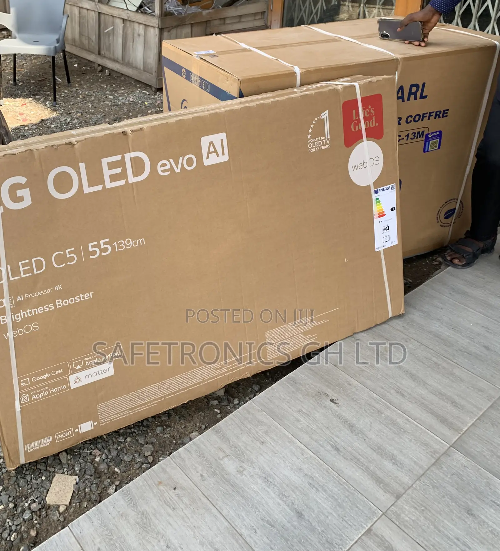 Available Lg Smart 55 Inch Oled Android Frameless 55c5 Tv