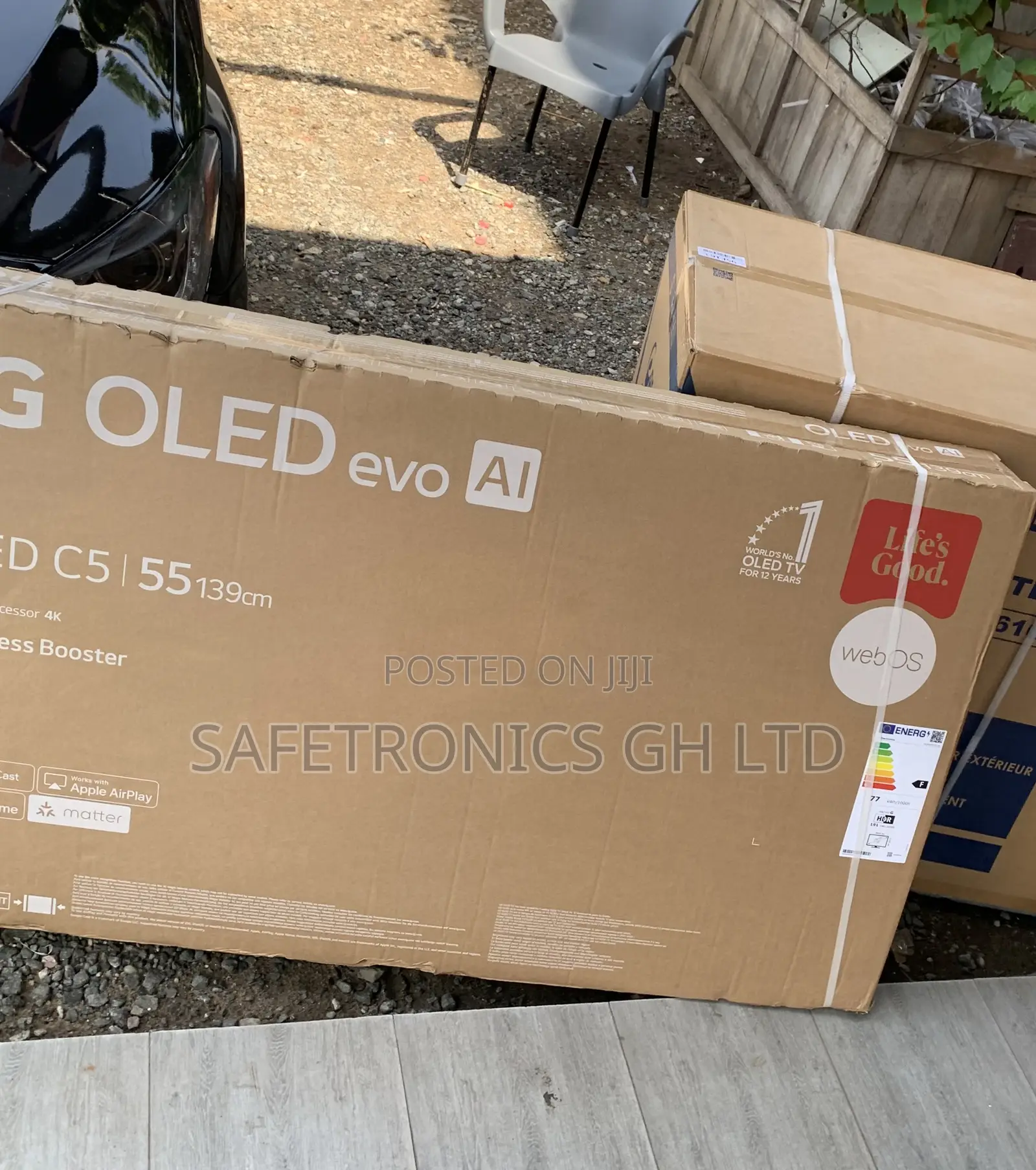 Valuable New Oled 55 Inch Lg 55cs Uhd Android Frameless Tv