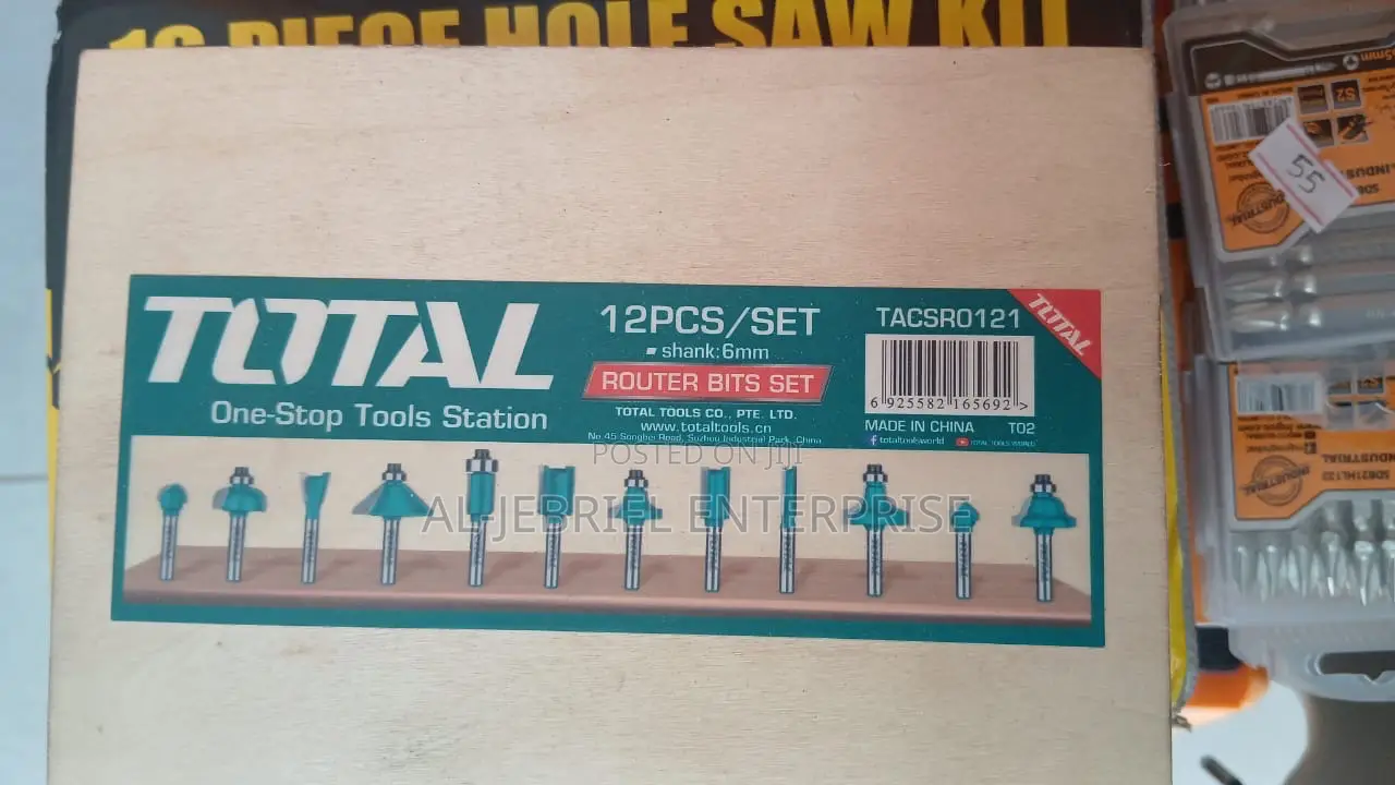 Router Bits Set (6mm)