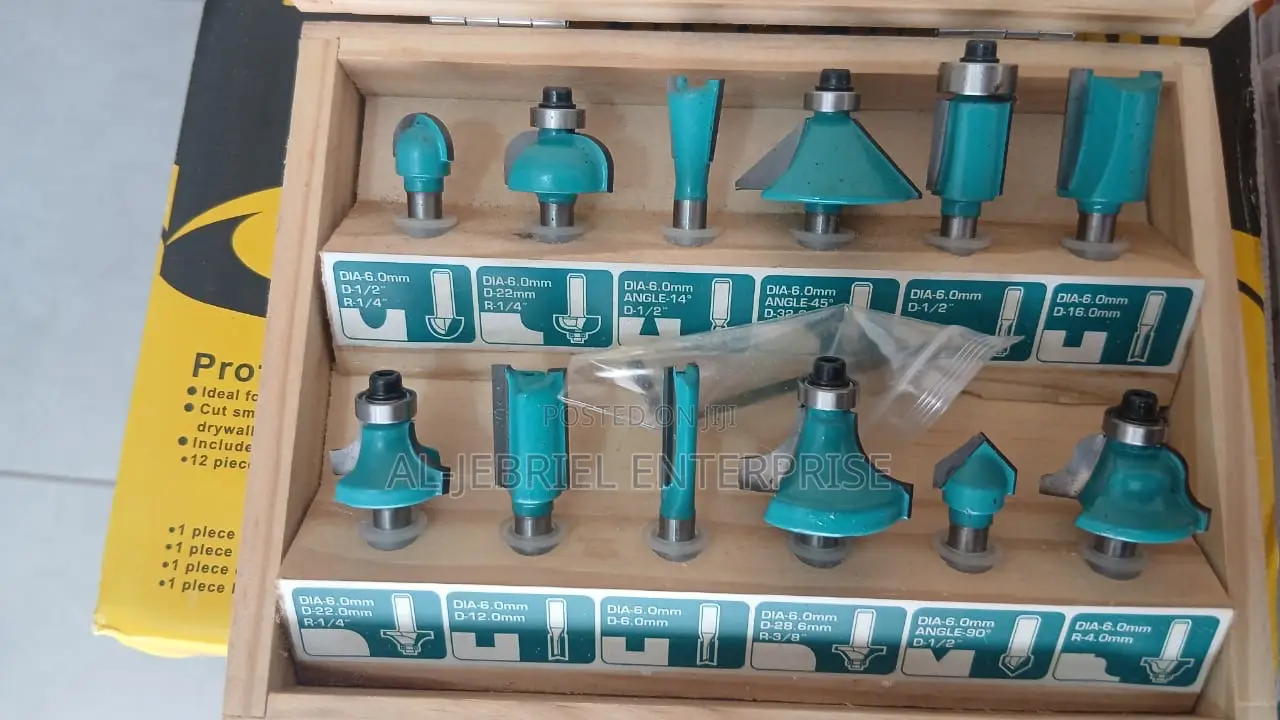 Router Bits Set (6mm)