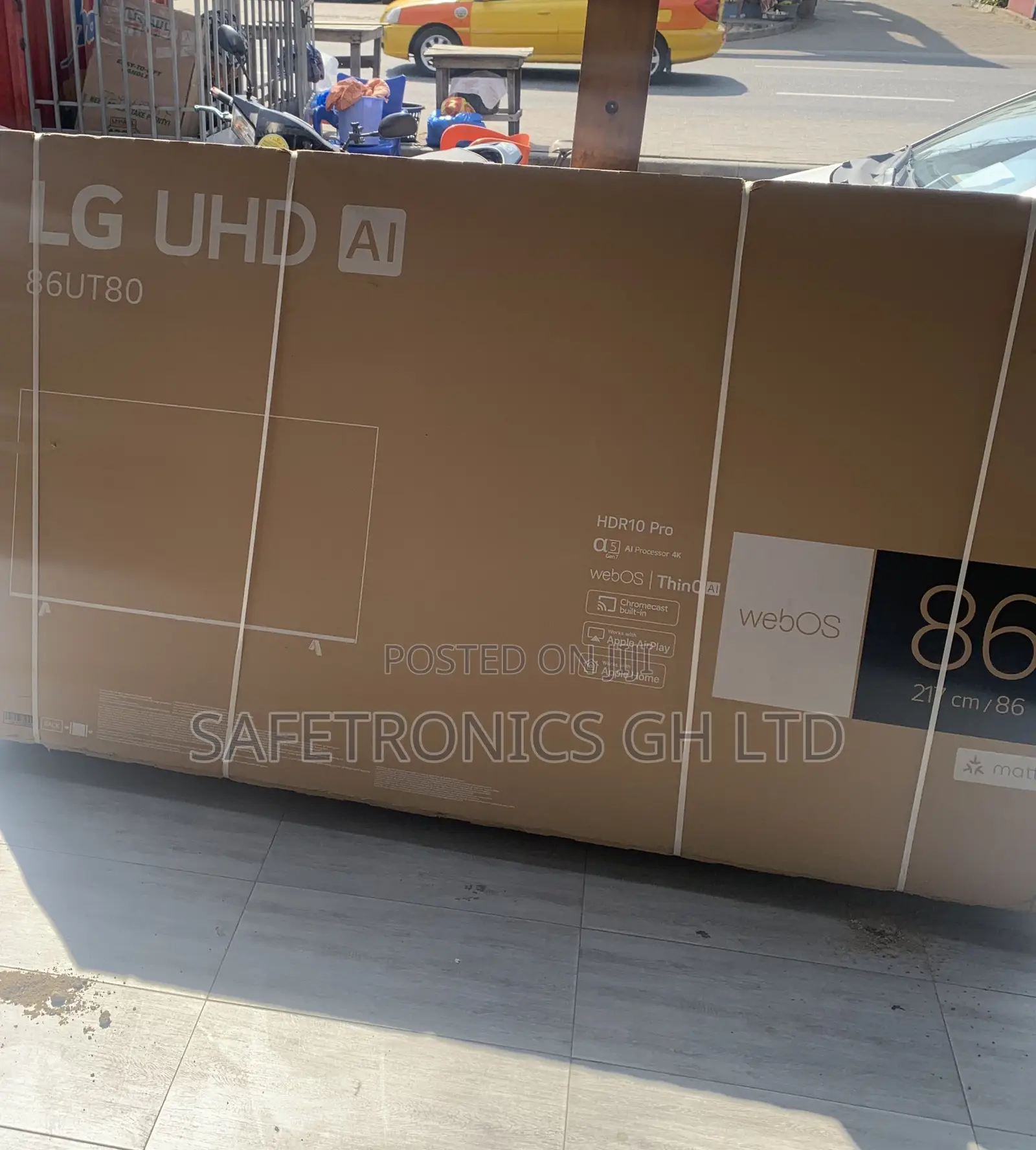 Exclusive Smart Uhd 86 Inch Sleek Lg Ut810 Led Android Tv