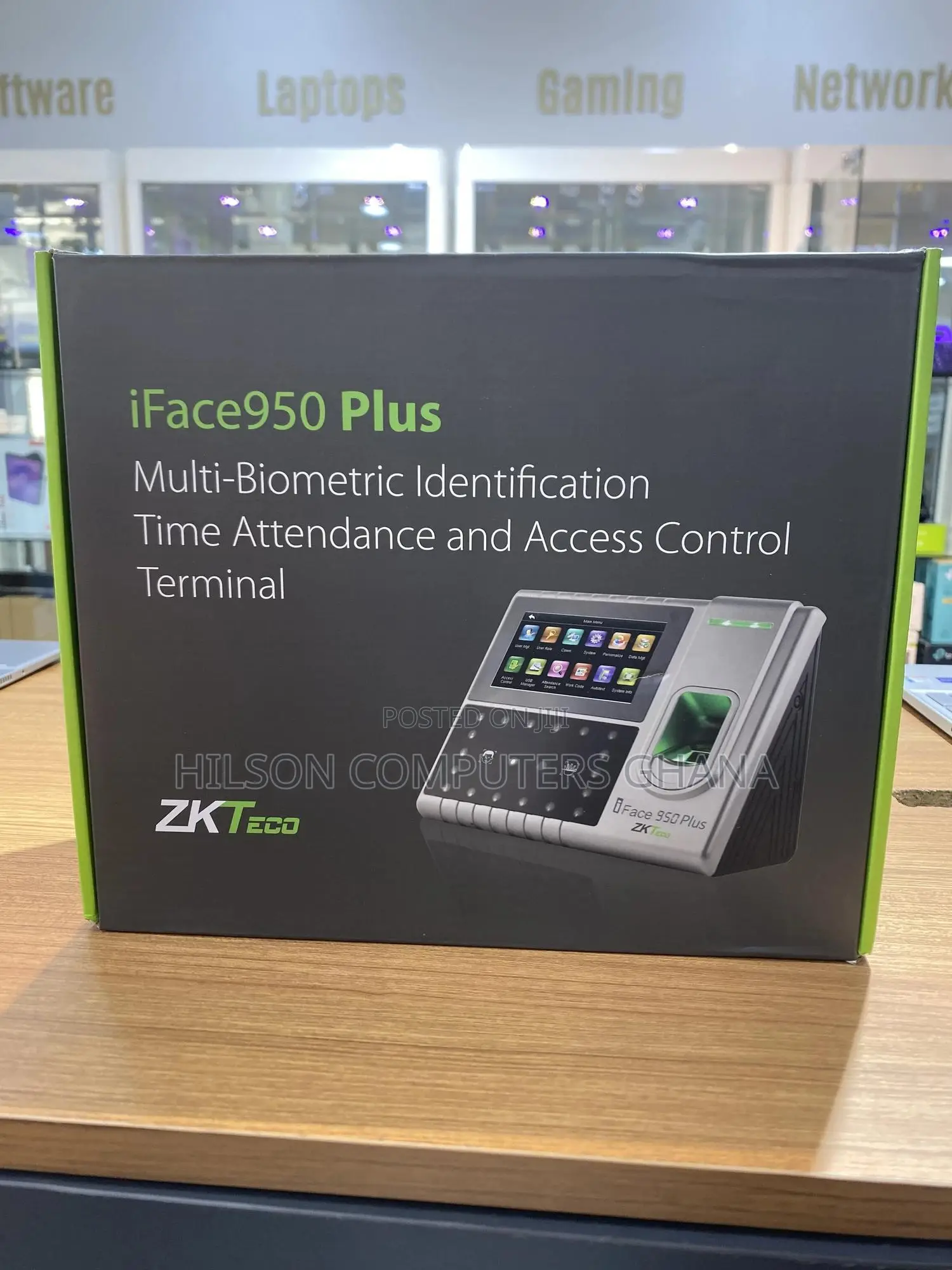 Zkteco Iface 950 Plus Face, Rfid & Fingerprint Time And Attendance