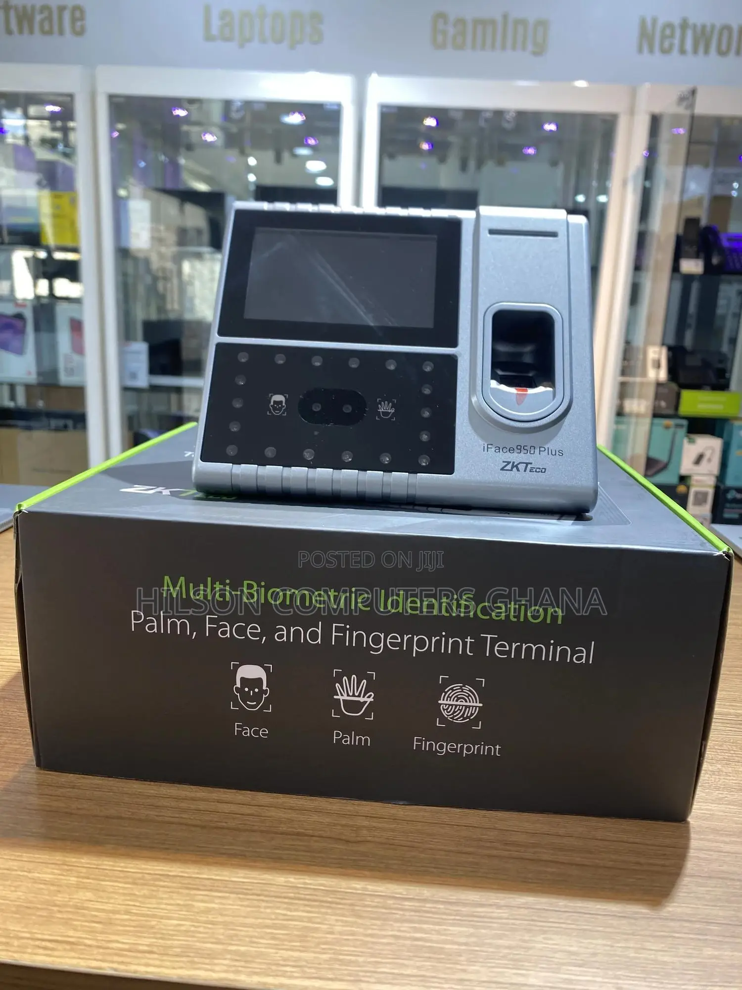 Zkteco Iface 950 Plus Face, Rfid & Fingerprint Time And Attendance