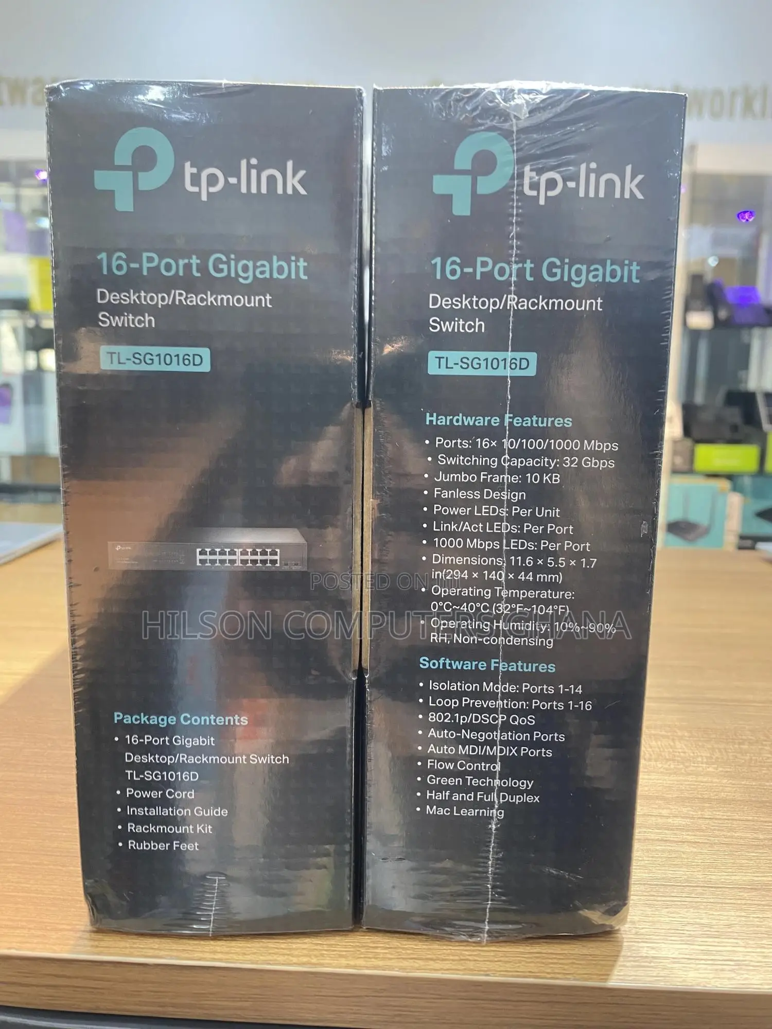 Tp-Link Tl-Sg1016d 16-Port Gigabit Ethernet Switch