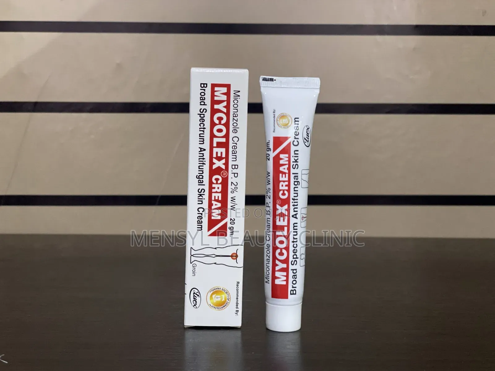 Mycolex Cream Is a Topical Antifungal Miconazole Nitrate B.P. 2% W/W
