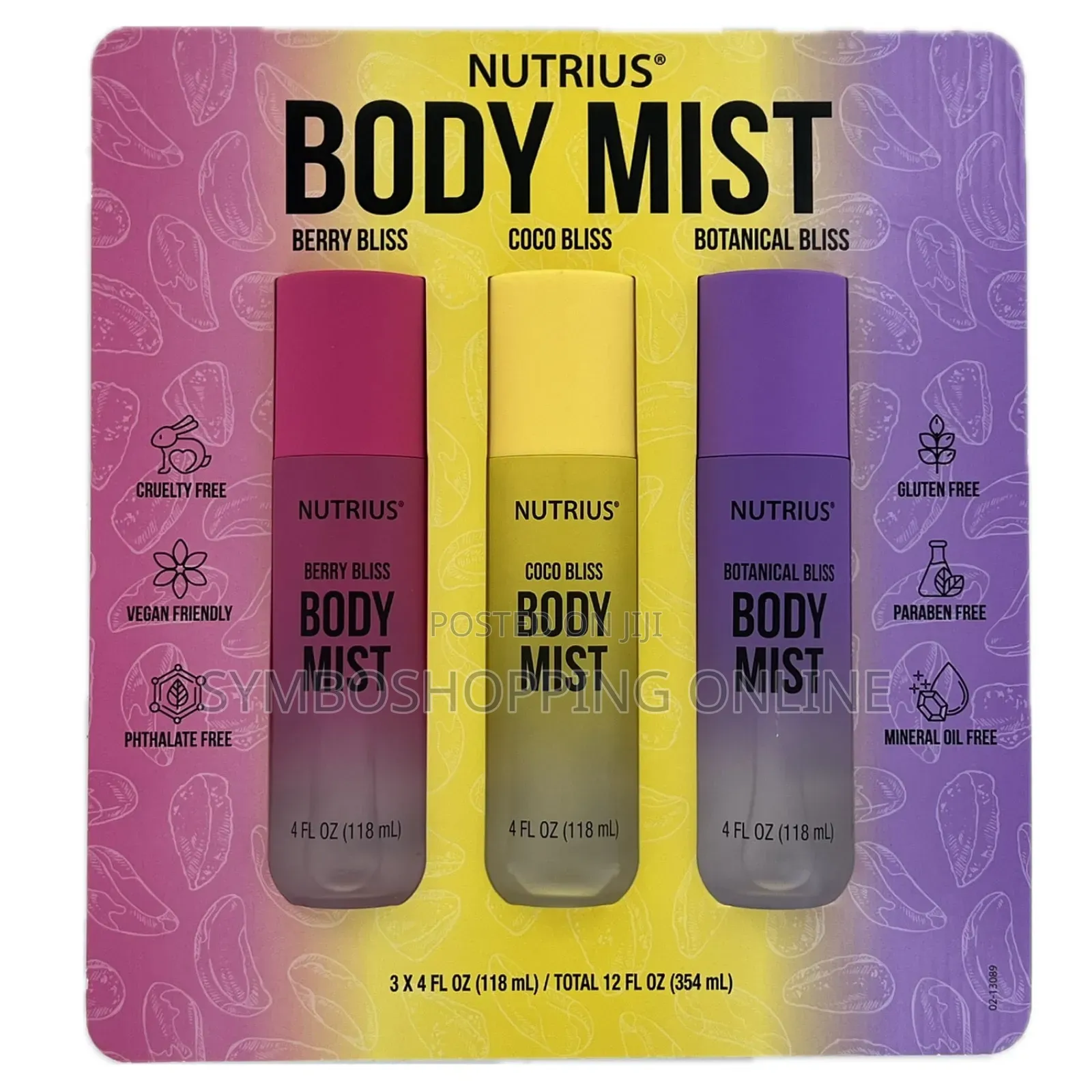 Nutrius Body Mist
