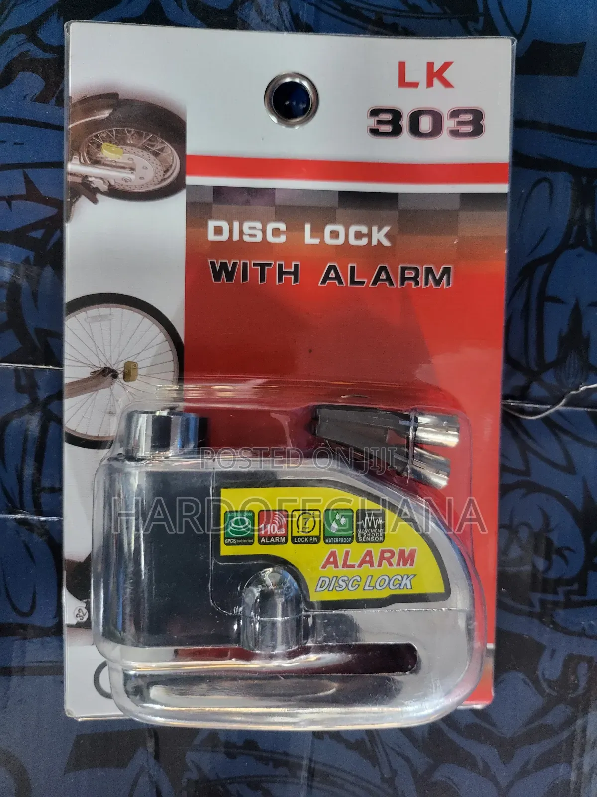 Mmotorcycle Disc Lock